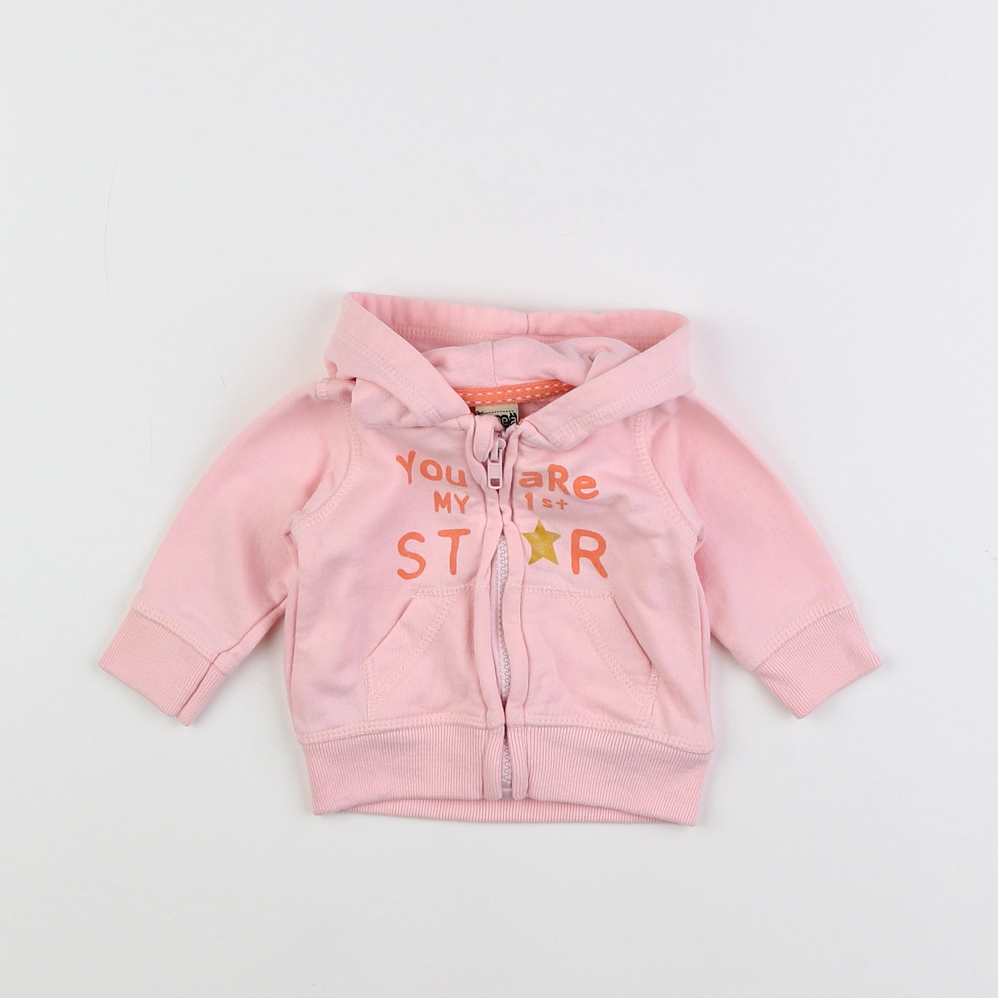 Tape à l'oeil - sweat rose - 3 mois