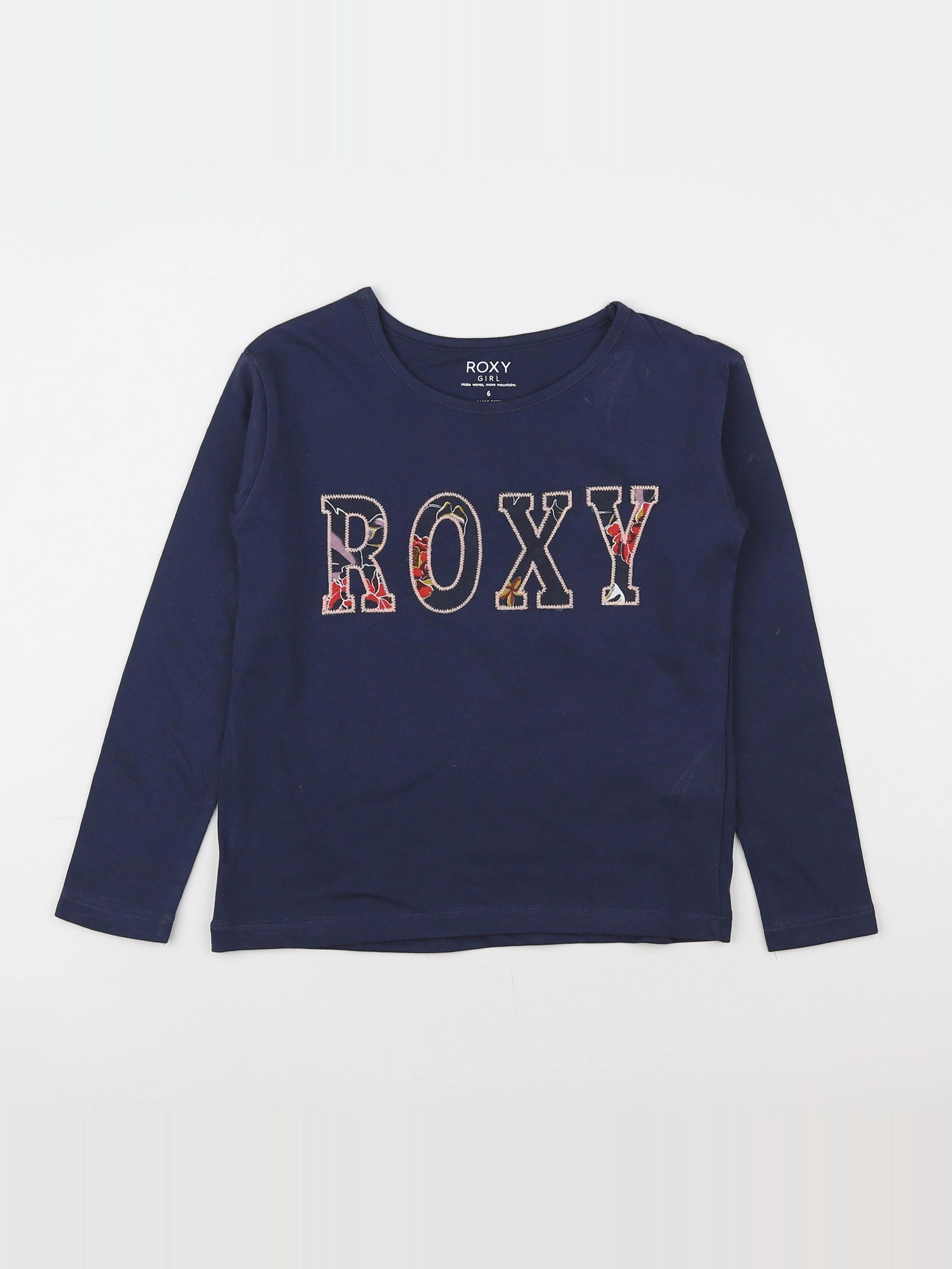 Roxy - tee-shirt bleu - 6 ans
