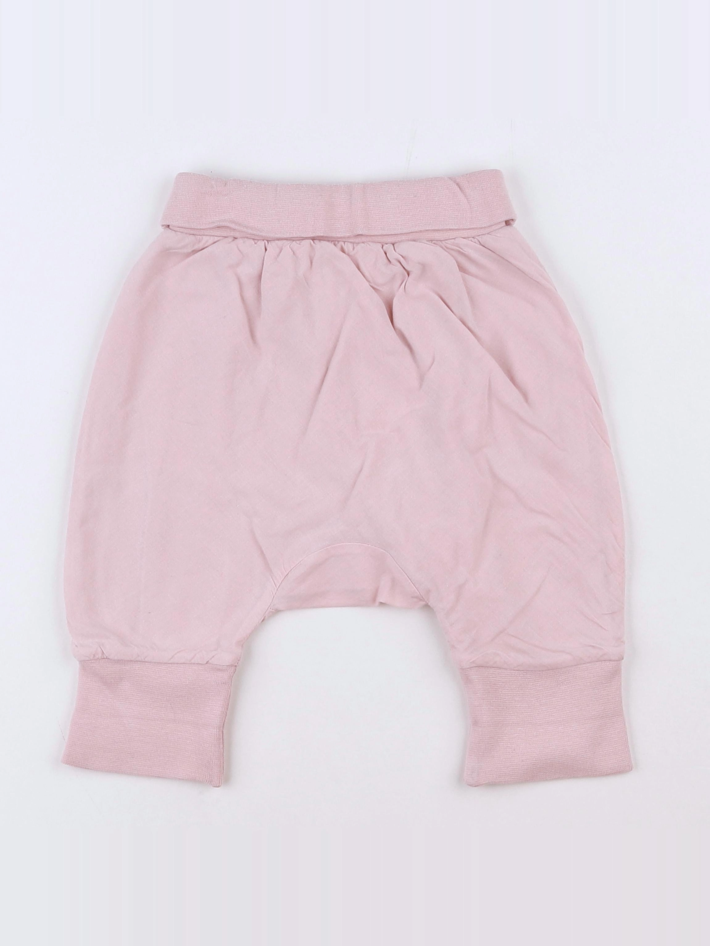 Boutchou - sarouel rose - 3 mois