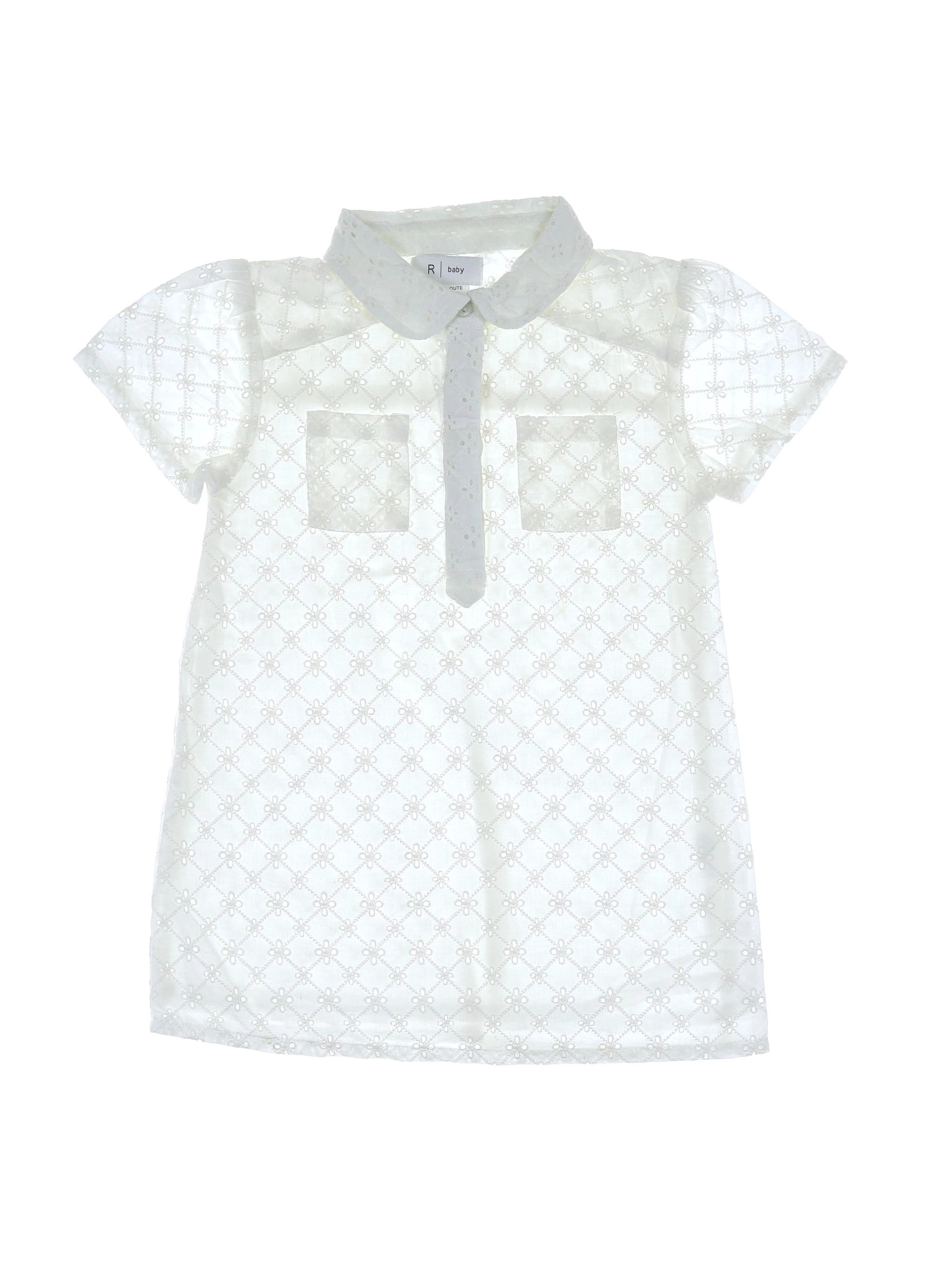 La Redoute - robe blanc - 2 ans