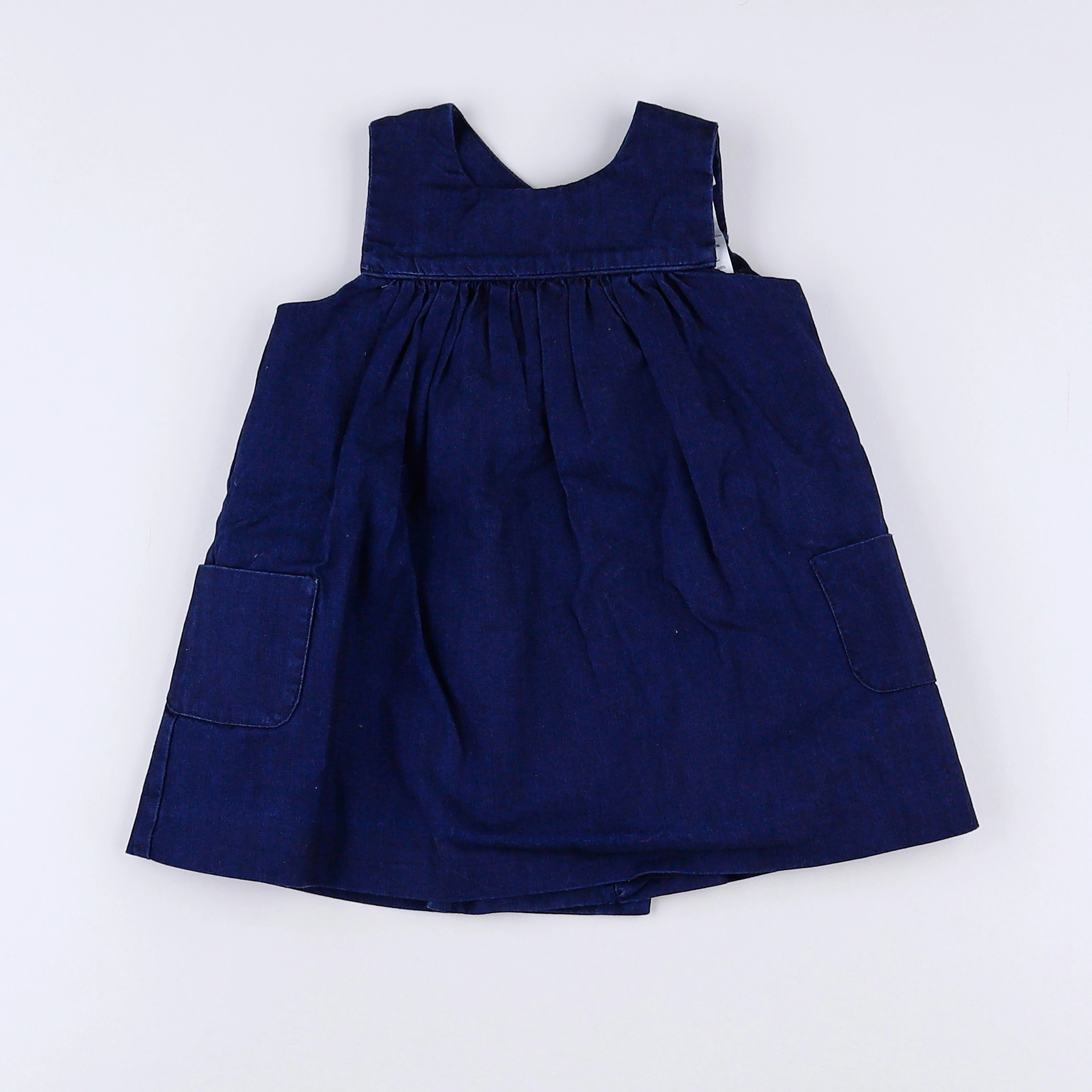 Jacadi - robe bleu - 12 mois