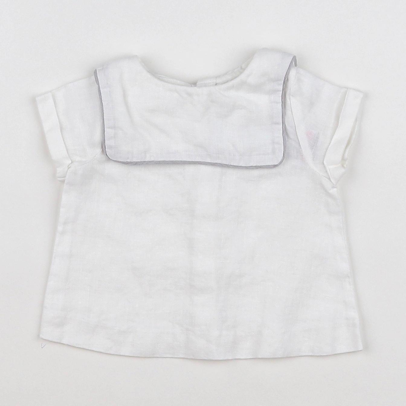 Jacadi - chemise blanc - 3 mois