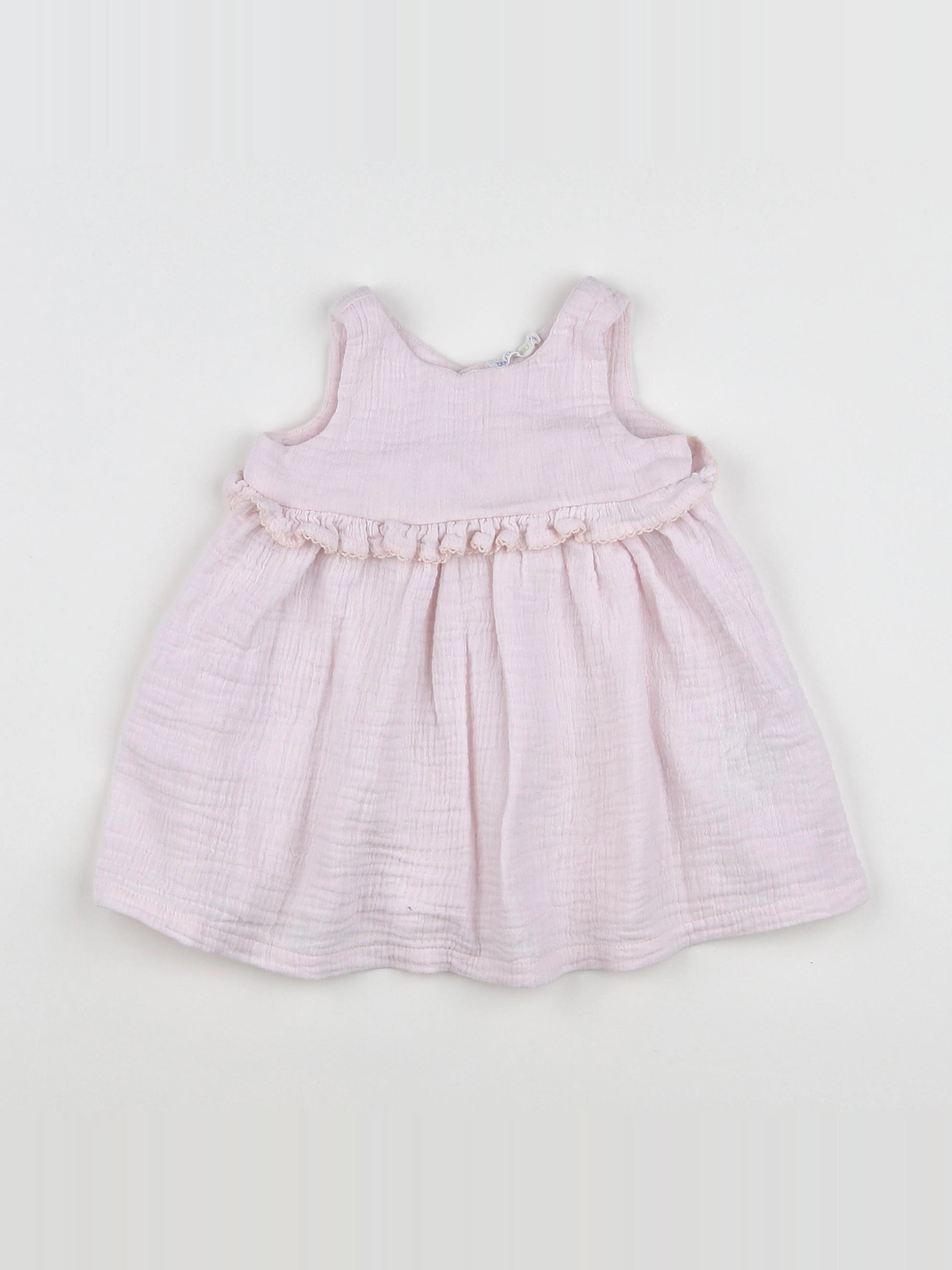 Boutchou - robe rose - 6 mois