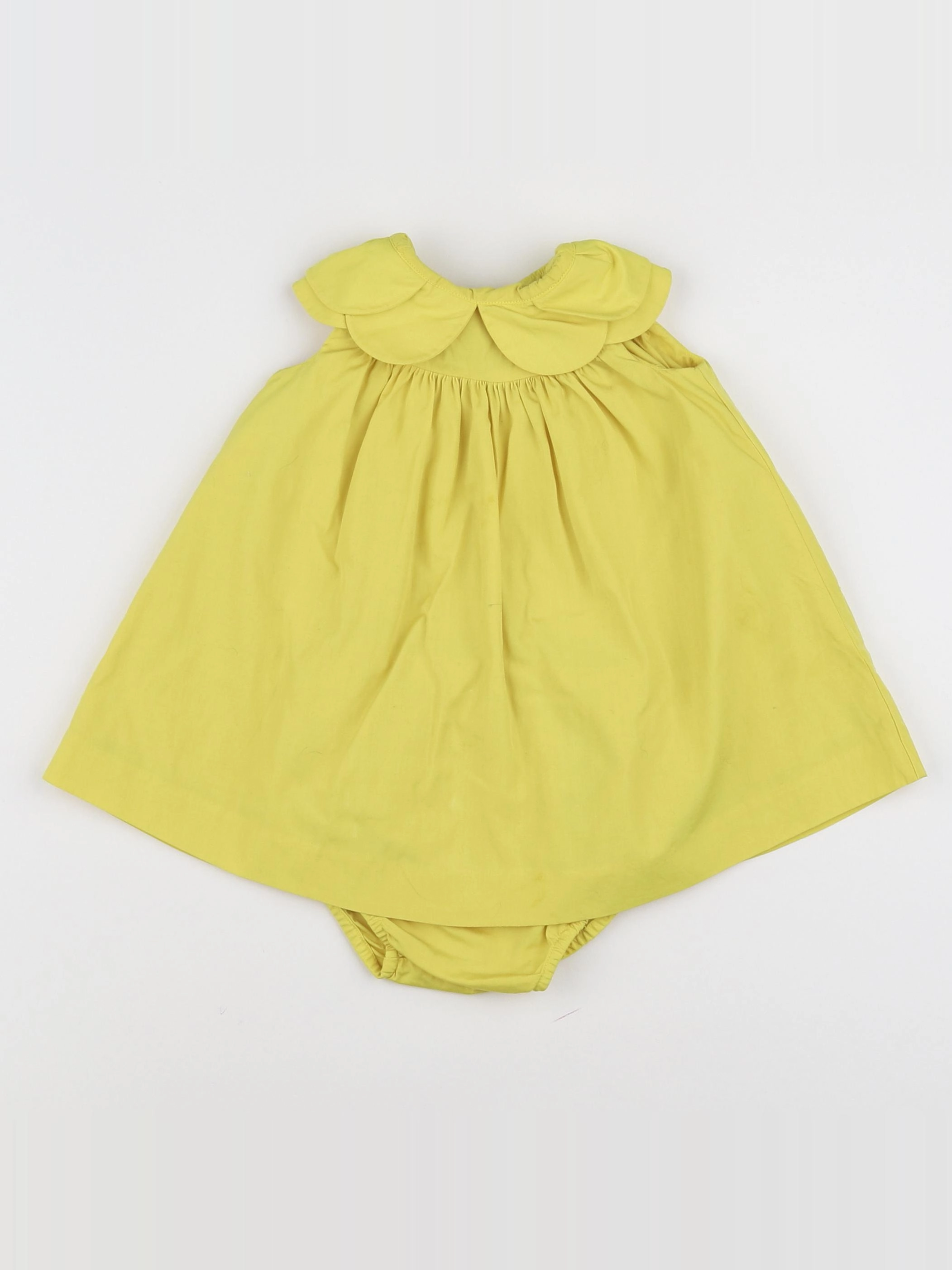 Jacadi - robe jaune - 6 mois