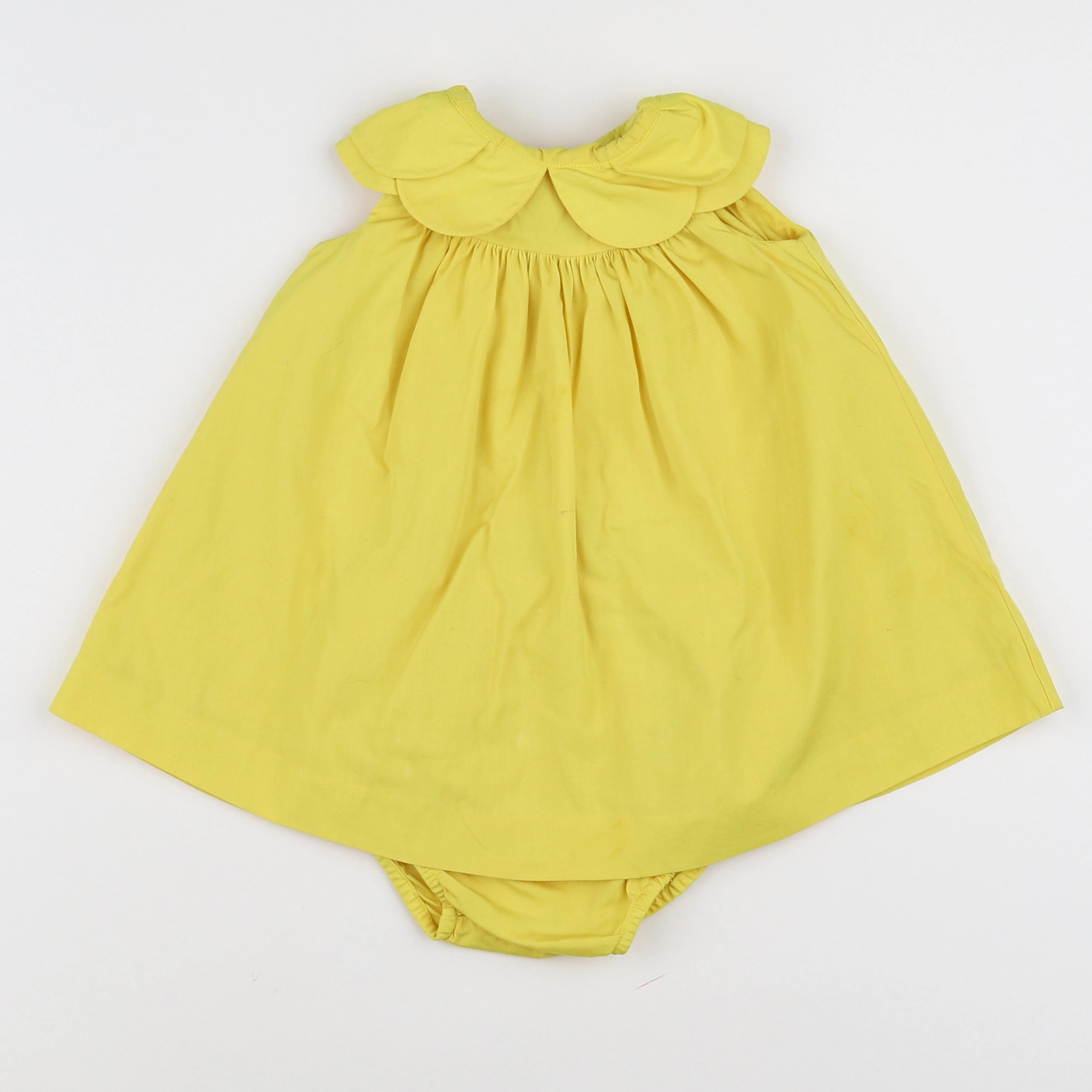 Jacadi - robe jaune - 6 mois