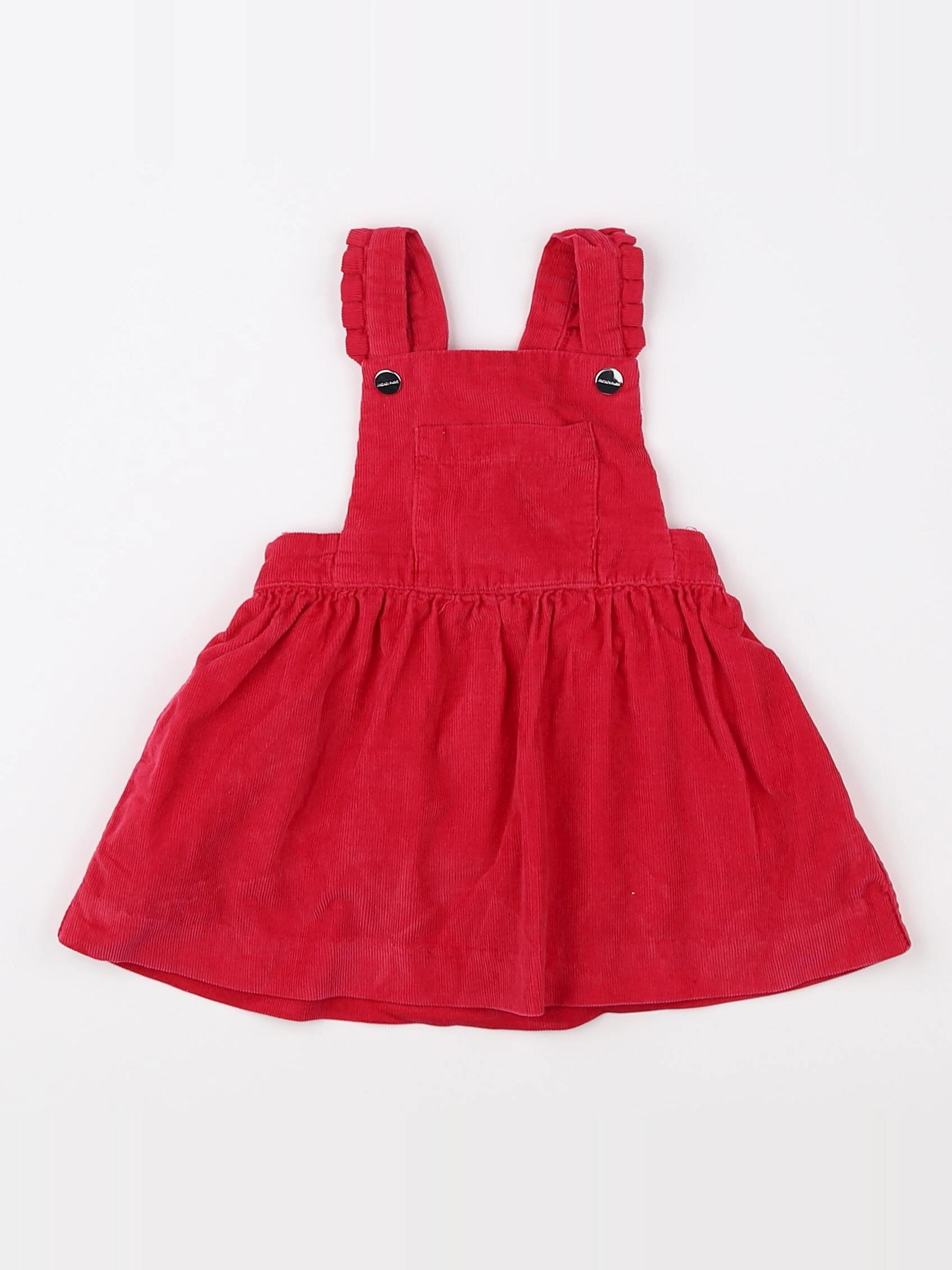Jacadi - robe rose - 12 mois