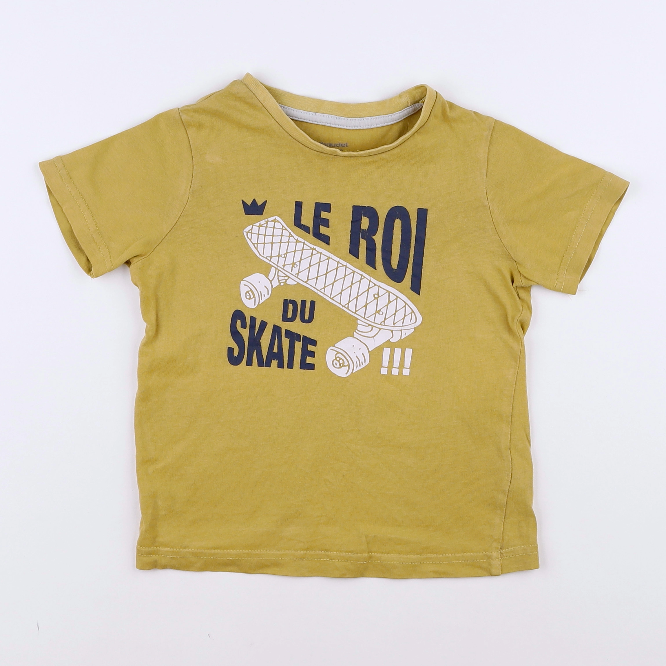 Vertbaudet - tee-shirt jaune - 4 ans