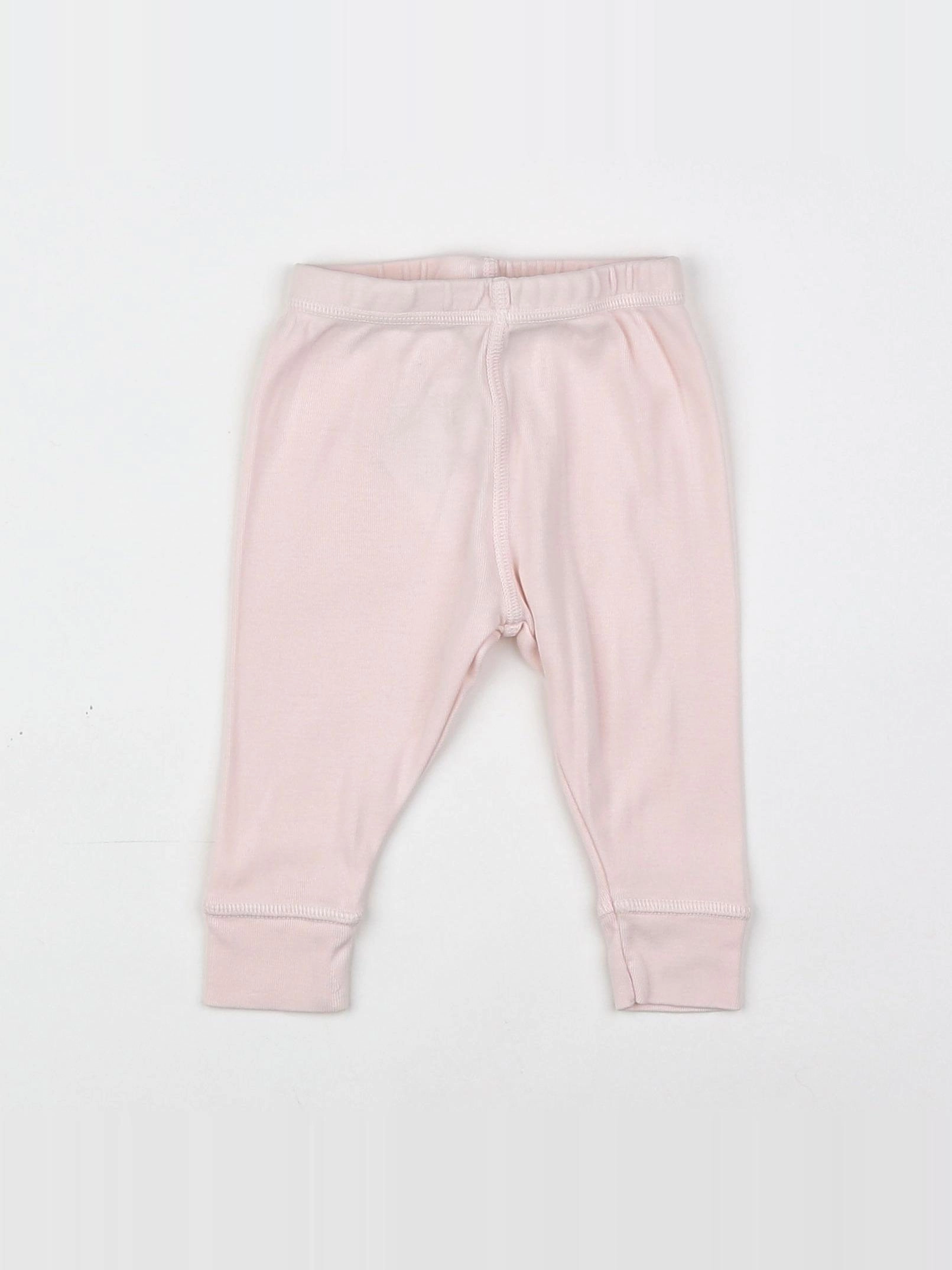 Bonton - legging rose - 3 mois
