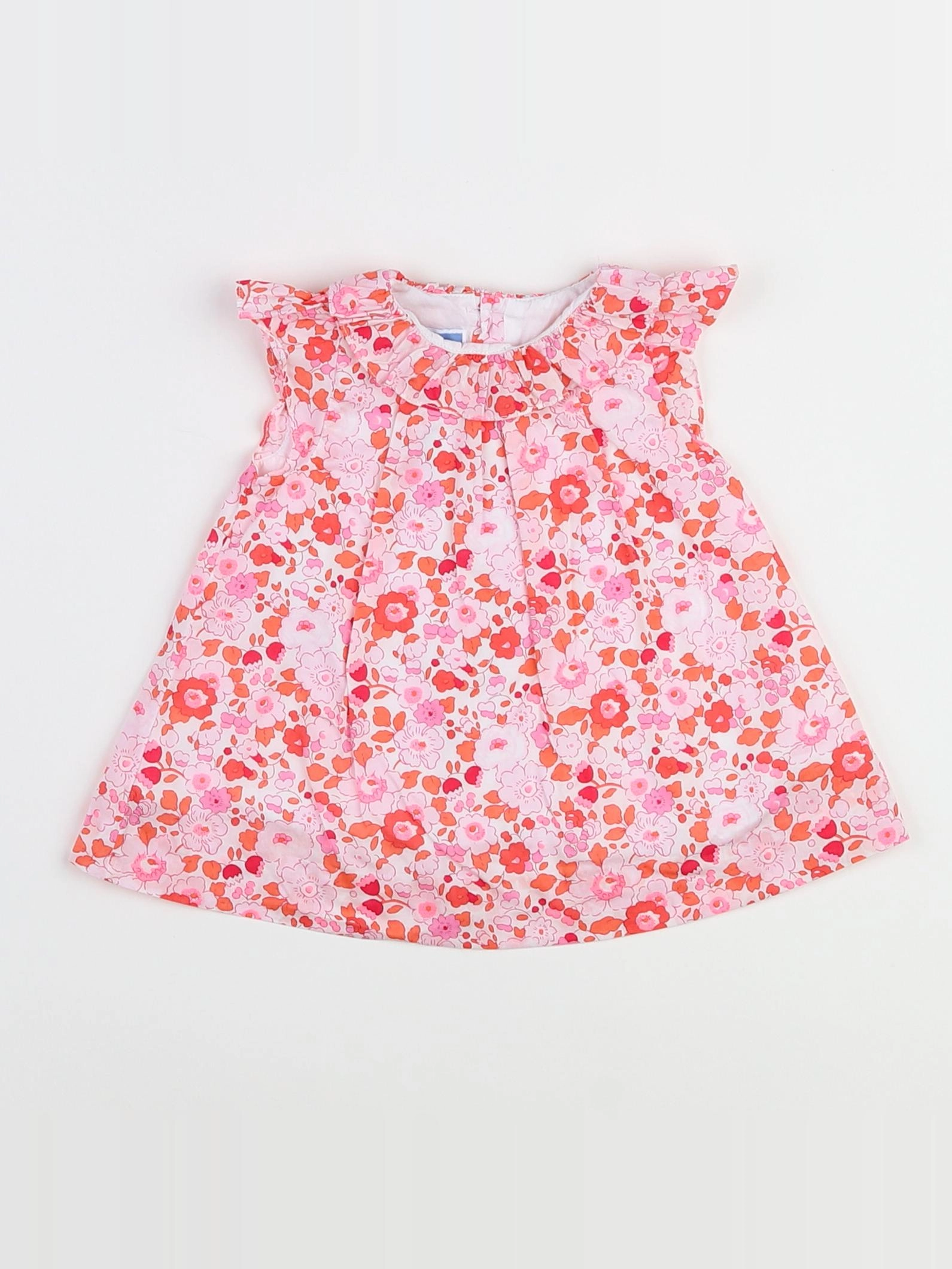 Jacadi - robe liberty multicolore - 3 mois