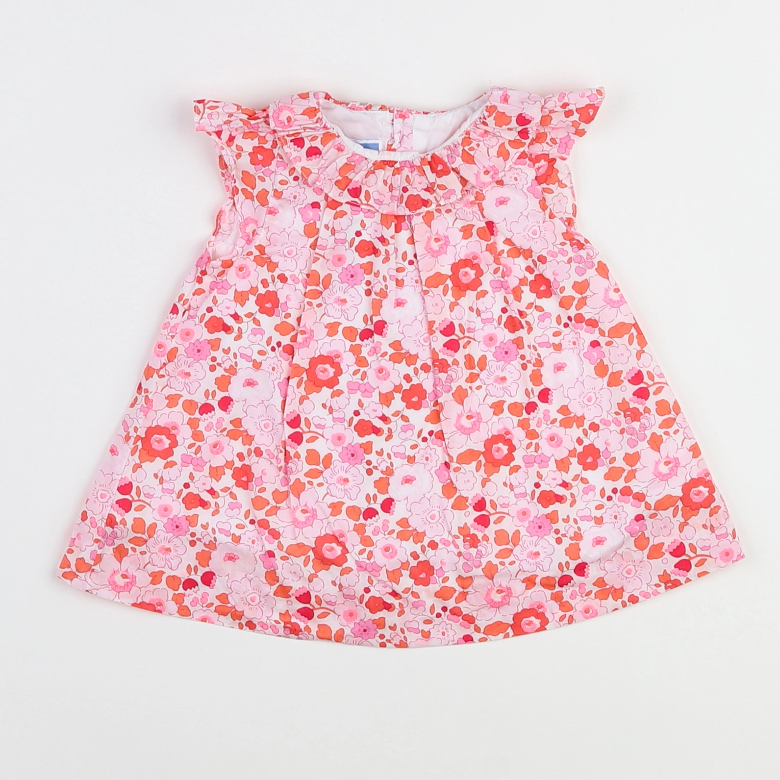 Jacadi - robe liberty multicolore - 3 mois