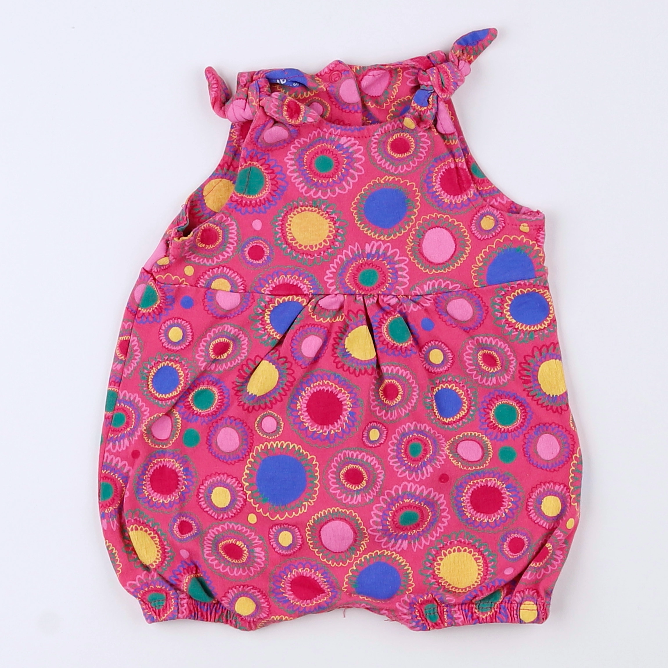 Vertbaudet - combinaison multicolore - 3 mois