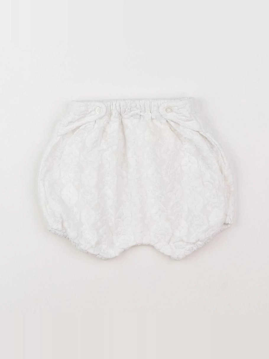Boutchou - bloomer blanc - 3 mois