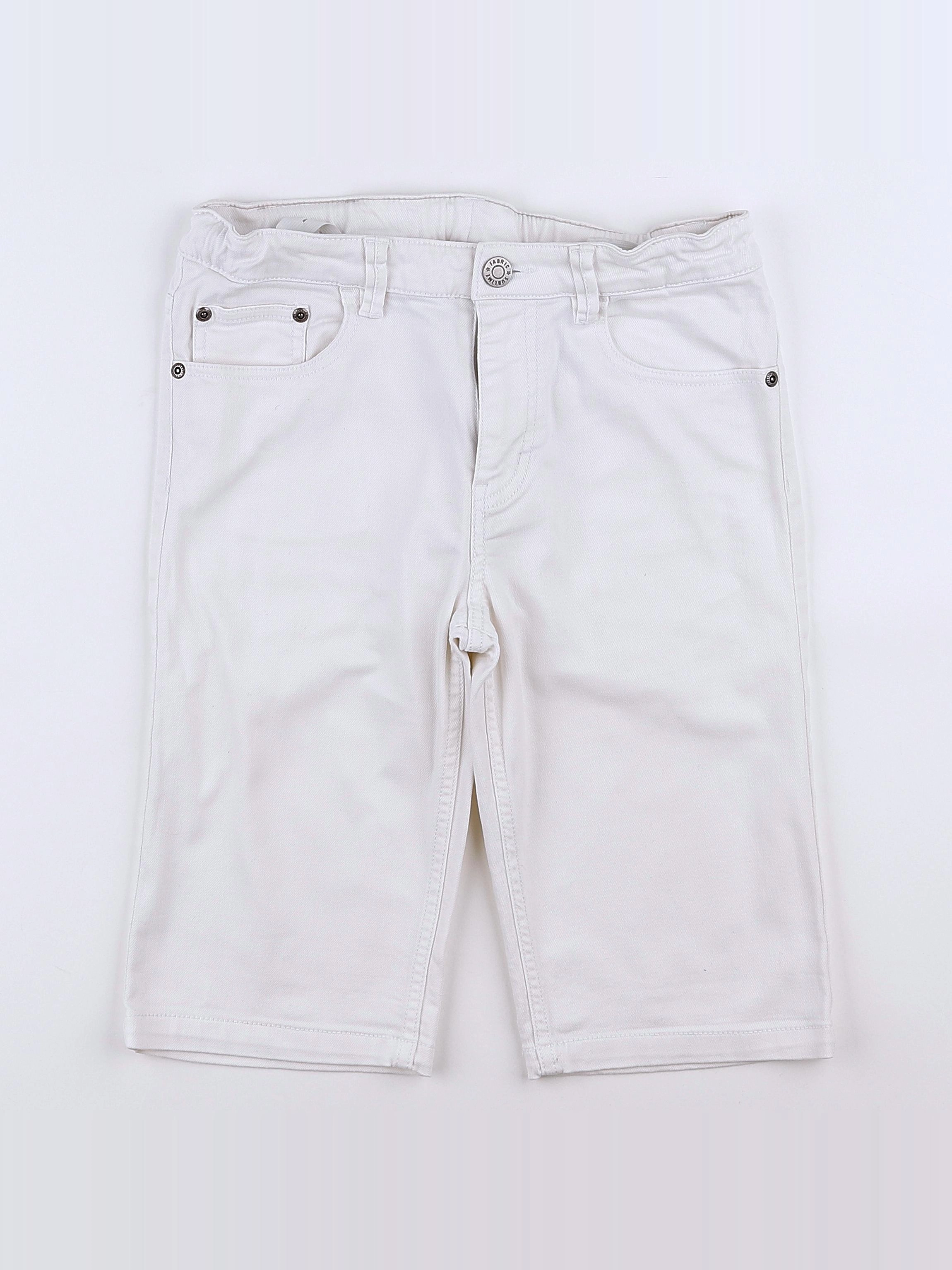 H&M - short blanc - 12 ans
