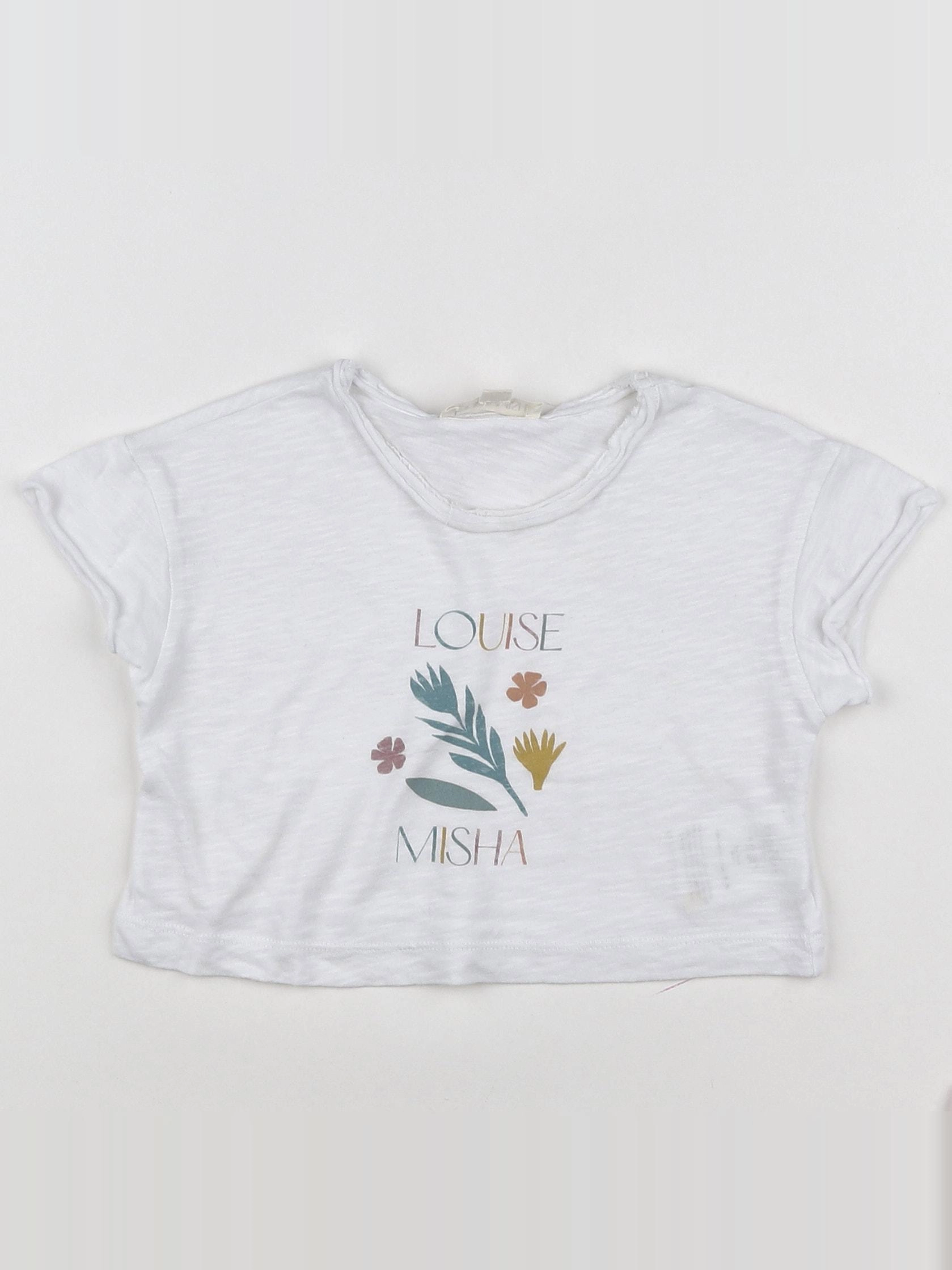 Louise Misha - tee-shirt blanc - 6 mois