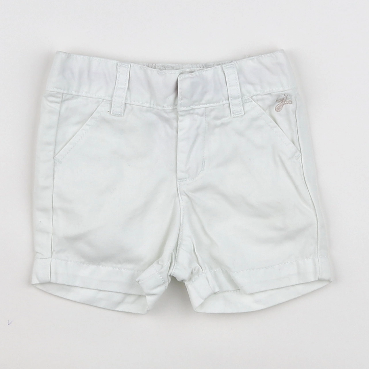 Jacadi - short blanc - 6 mois