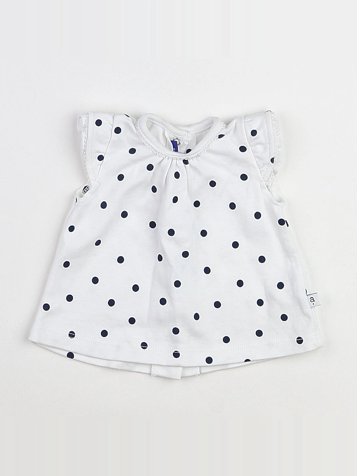 Absorba - tee-shirt bleu, blanc - 3 mois