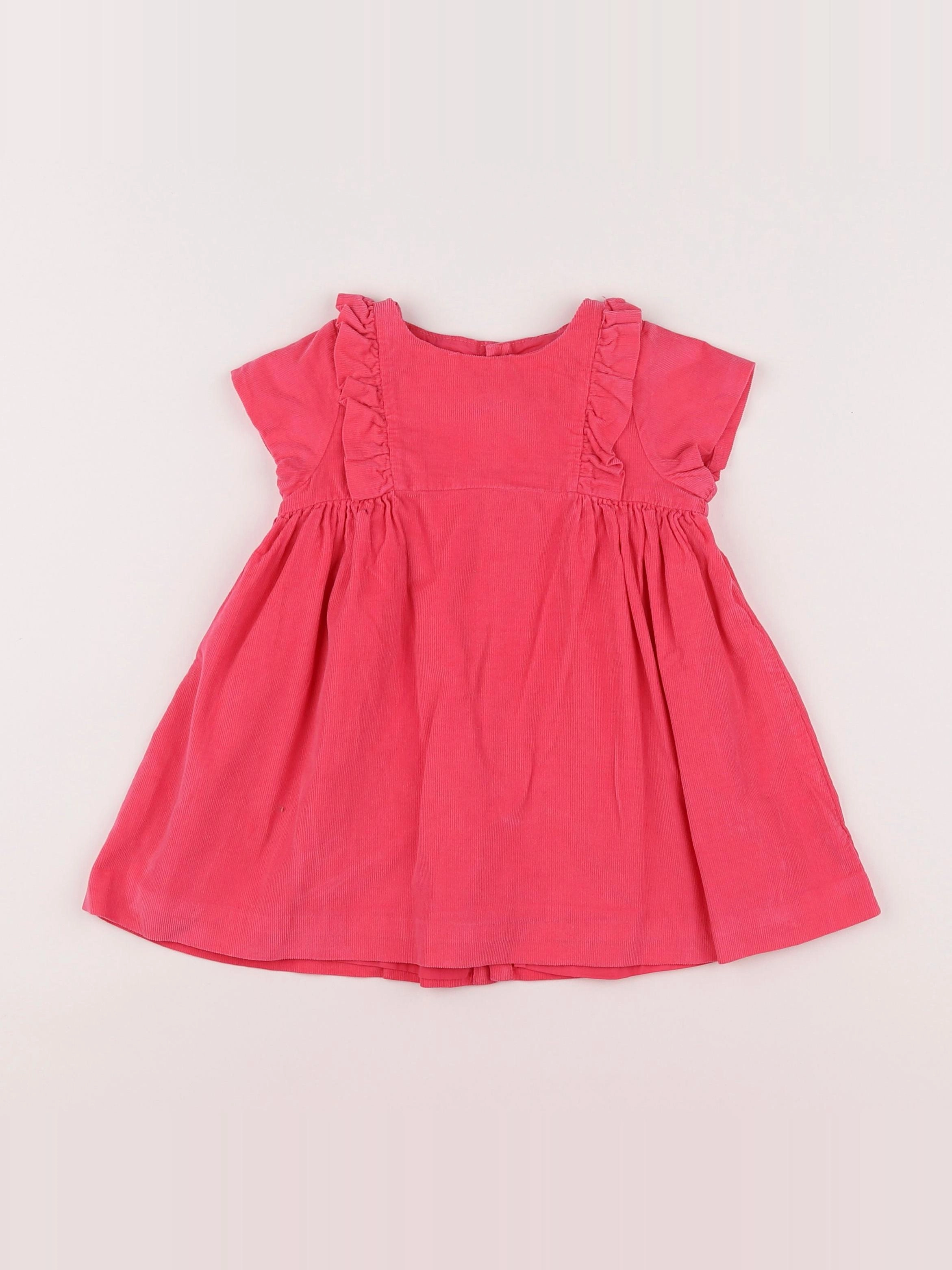 Jacadi - robe rose - 18 mois