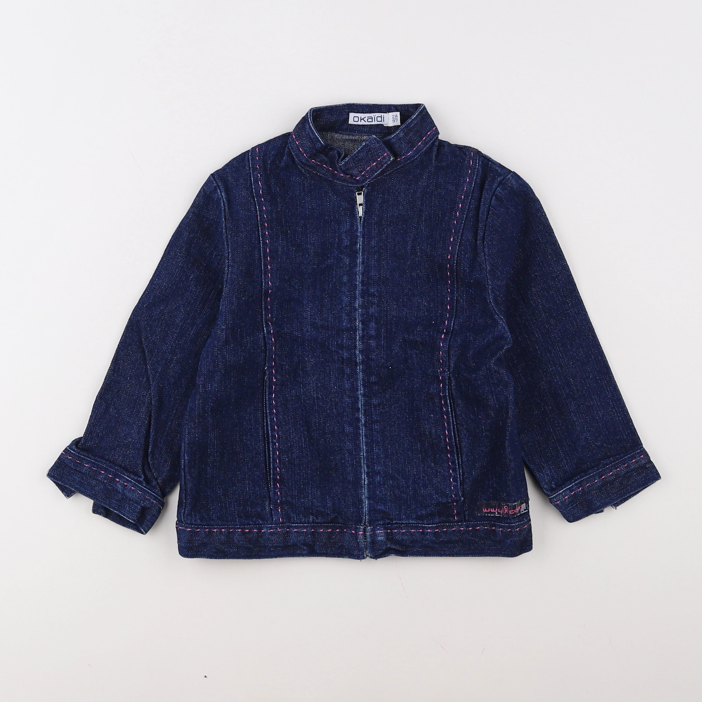 Okaidi - veste bleu - 2 ans