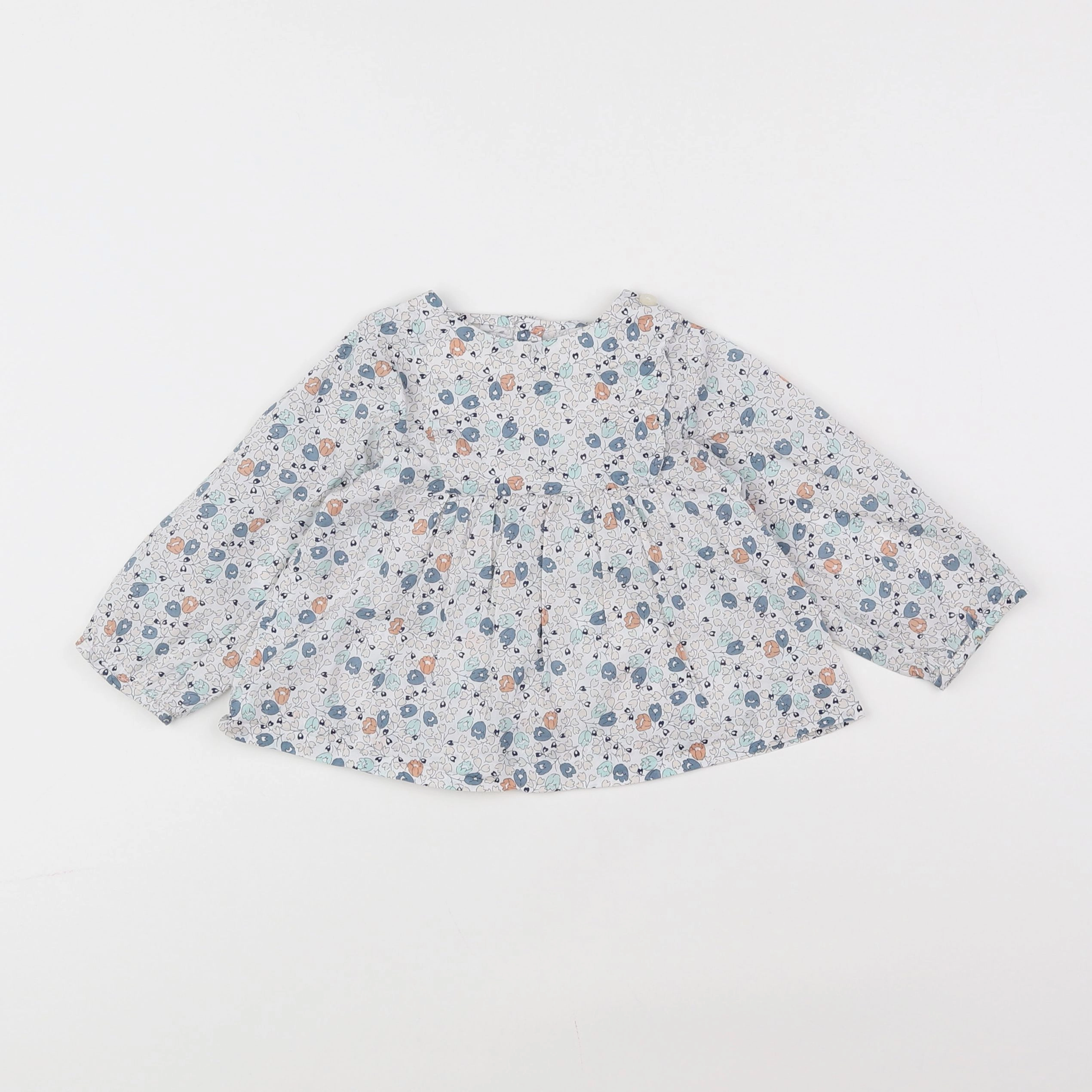 Jacadi - blouse multicolore - 12 mois