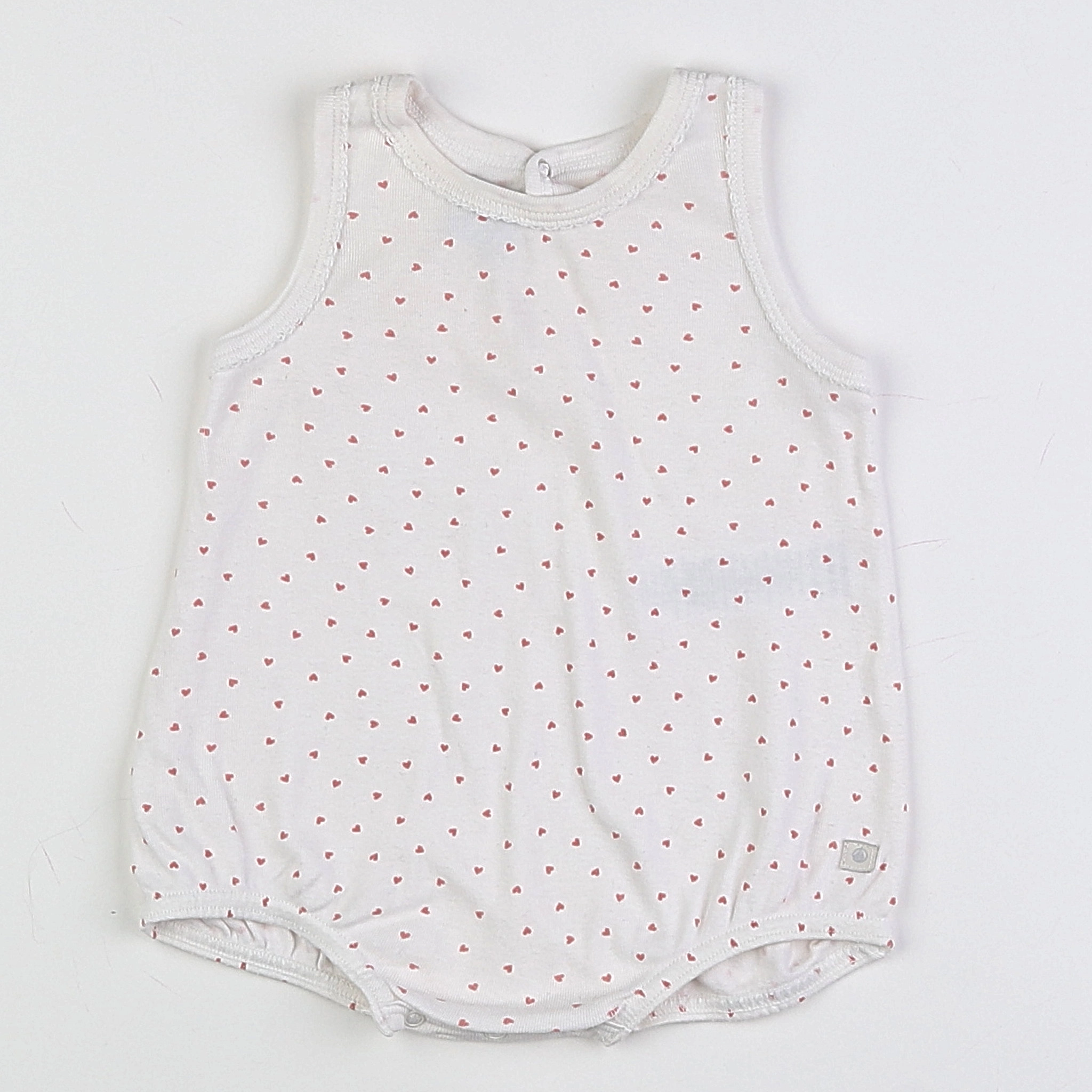 Petit Bateau - combinaison blanc - 3 mois