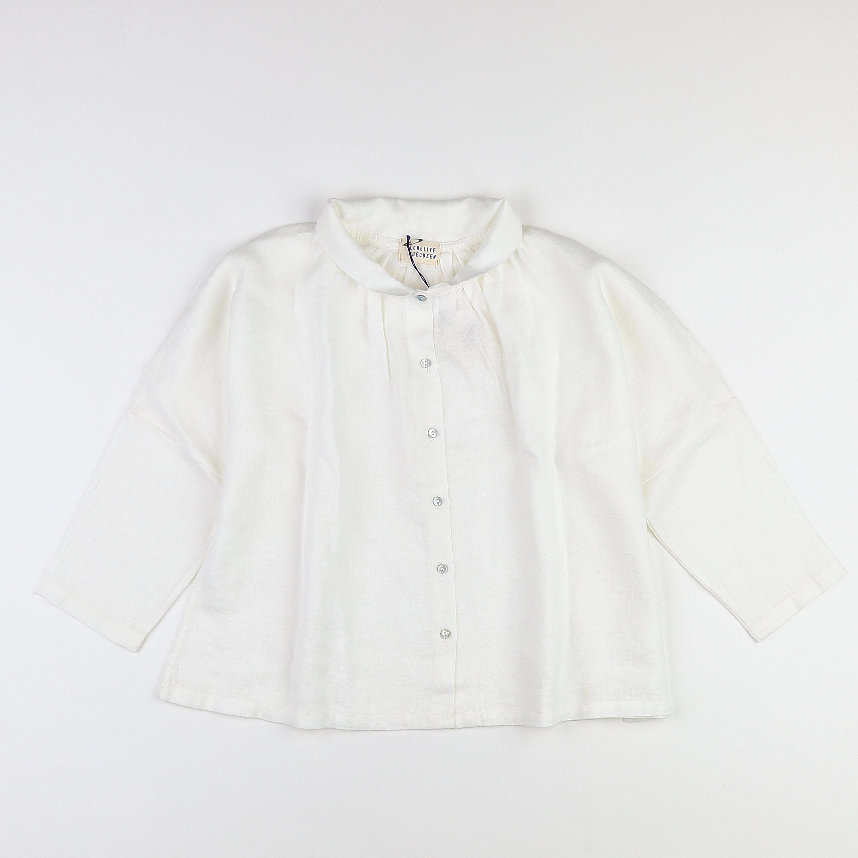 Longlivethequeen  - blouse blanc (neuf) - 10 ans