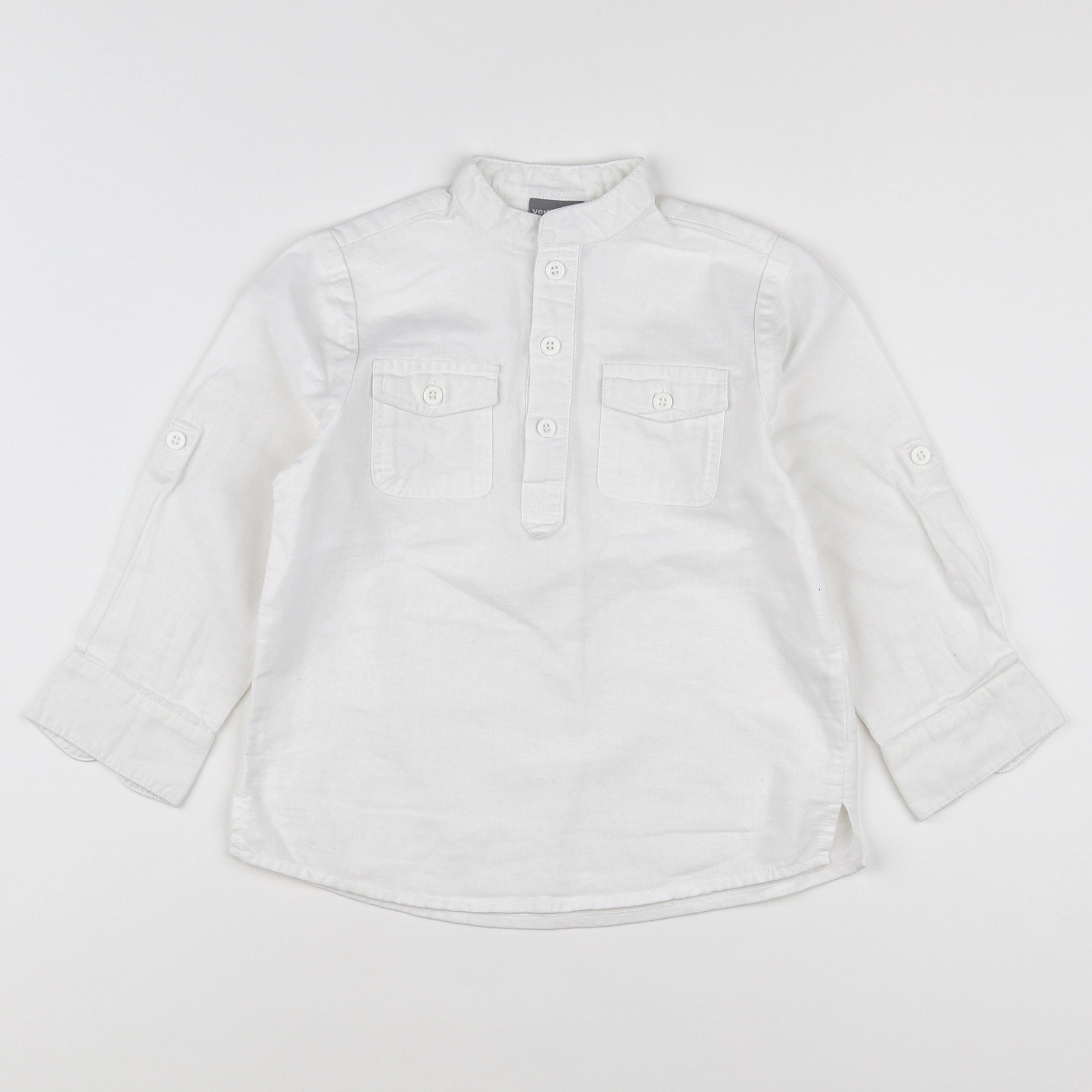 Vertbaudet - chemise blanc - 5 ans