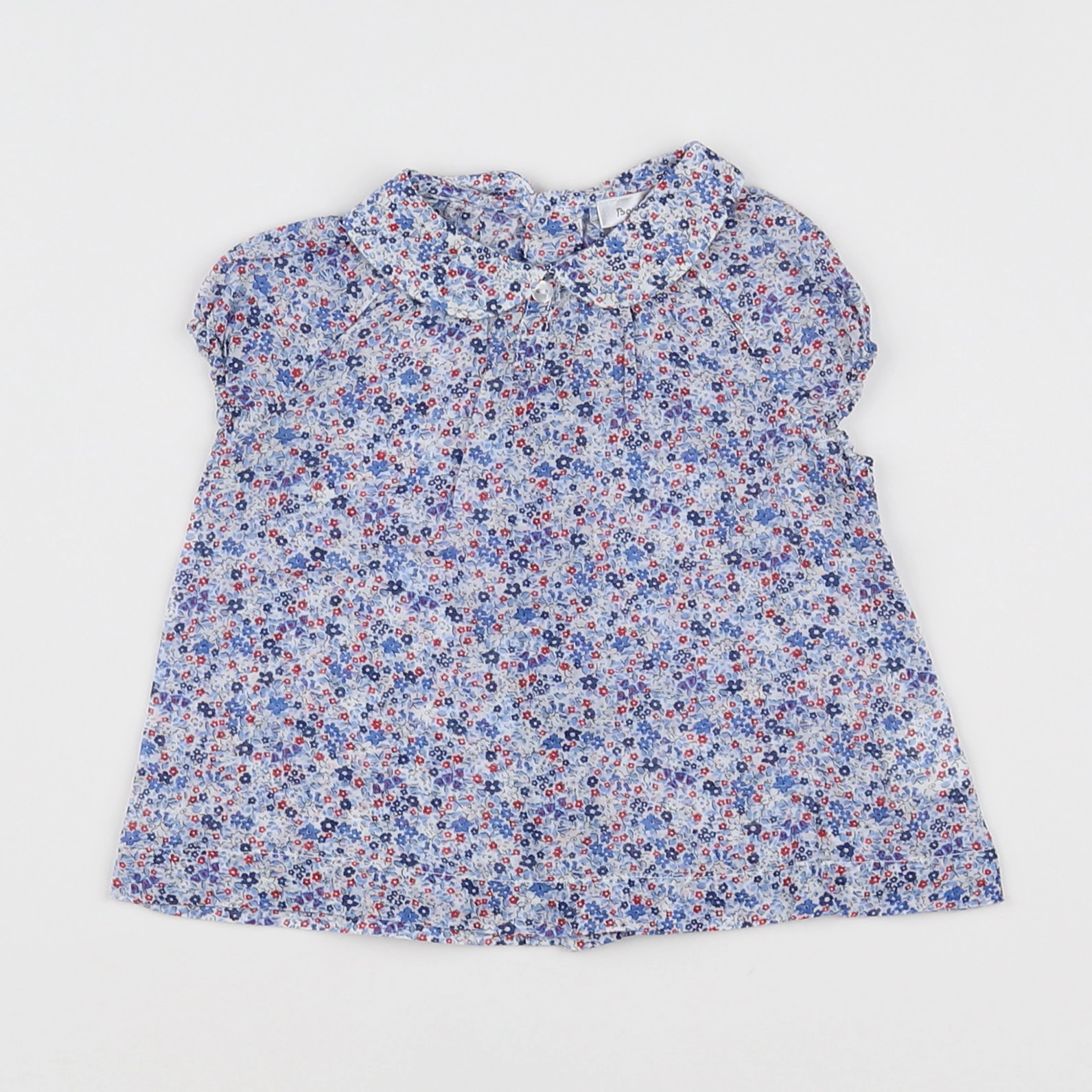 Boutchou - blouse multicolore - 6 mois