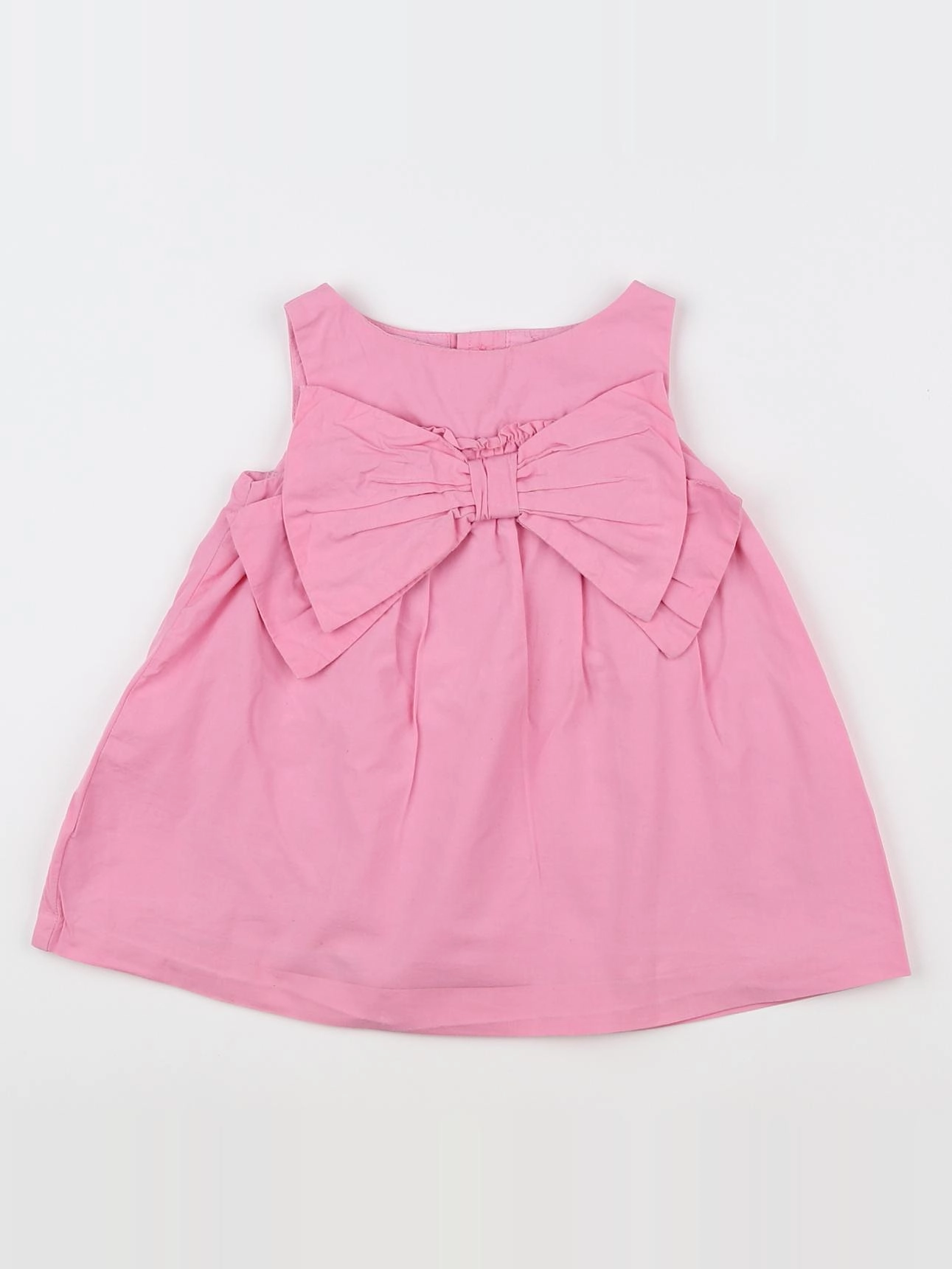 Zara - robe rose - 9/12 mois