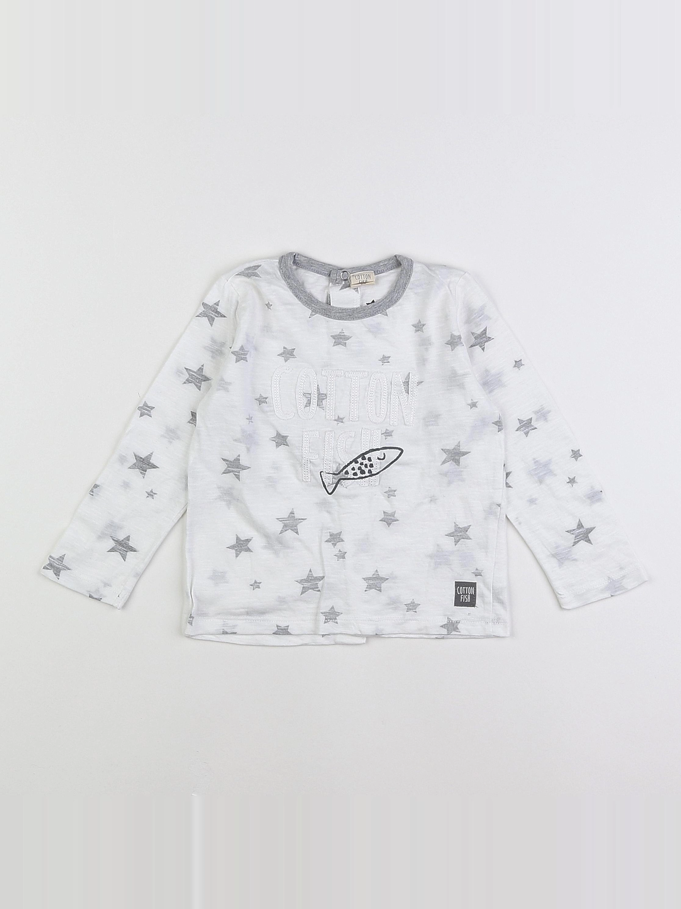Cotton Fish - tee-shirt blanc - 18 mois