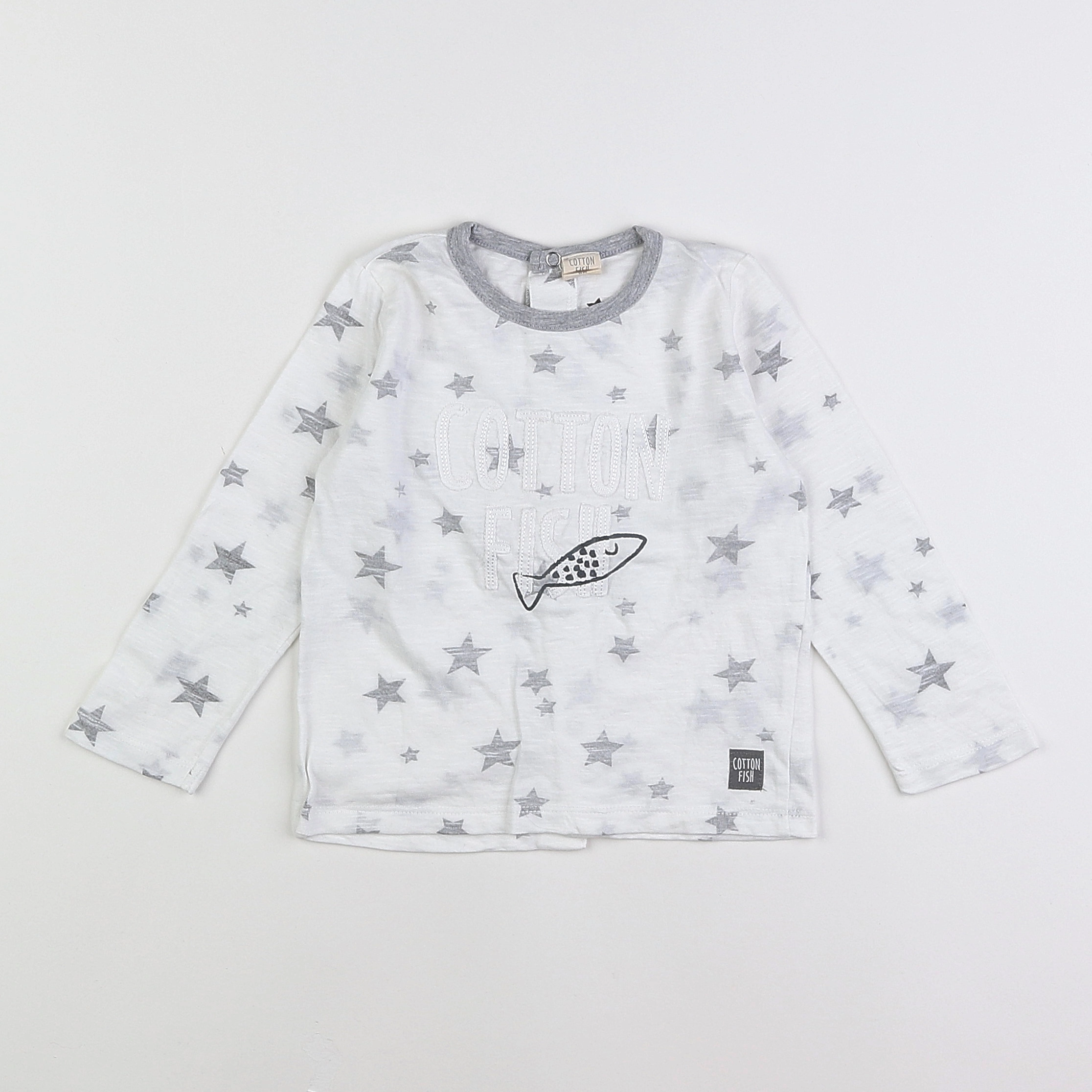 Cotton Fish - tee-shirt blanc - 18 mois