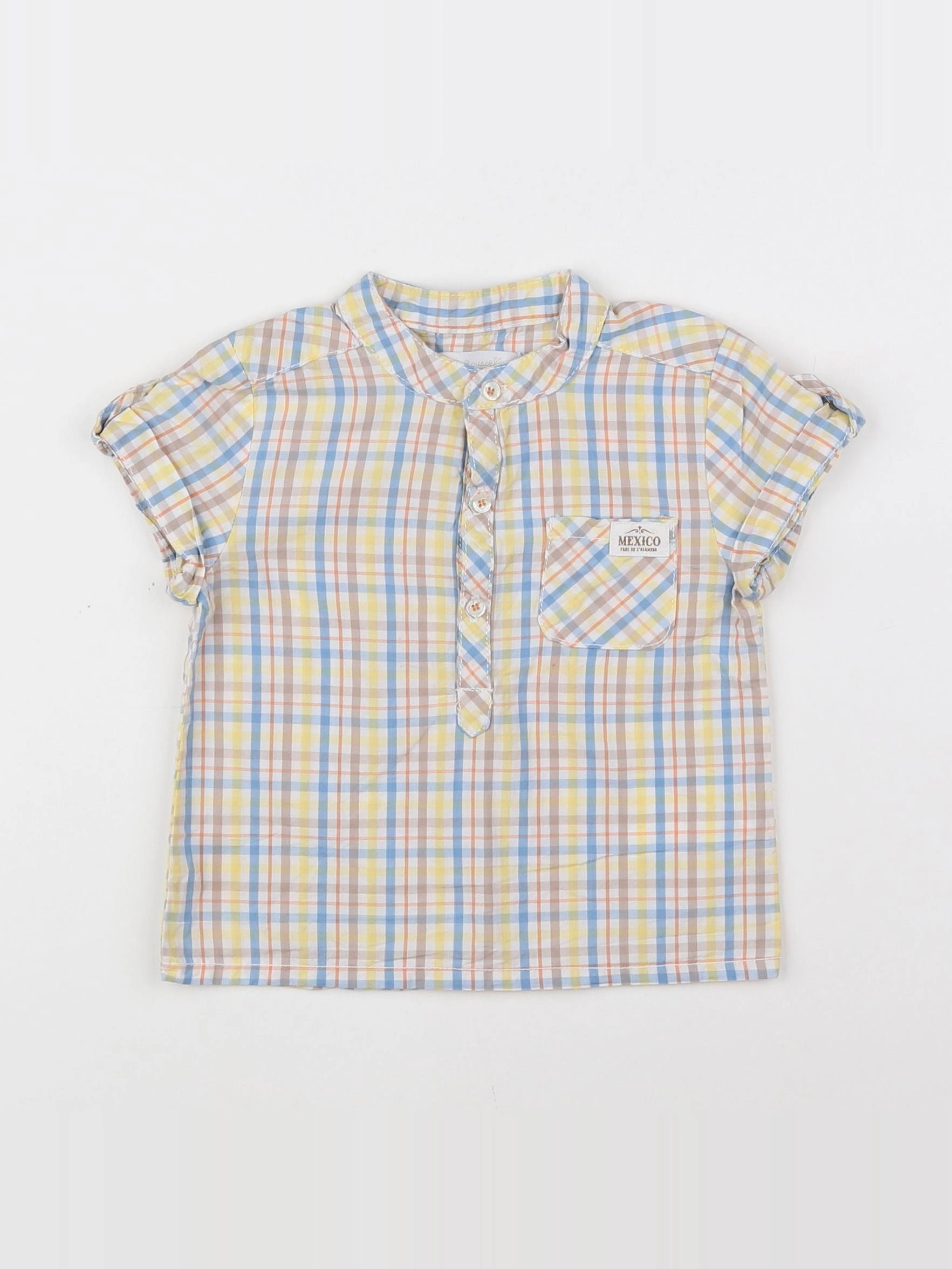 Cadet Rousselle - chemise multicolore - 12 mois