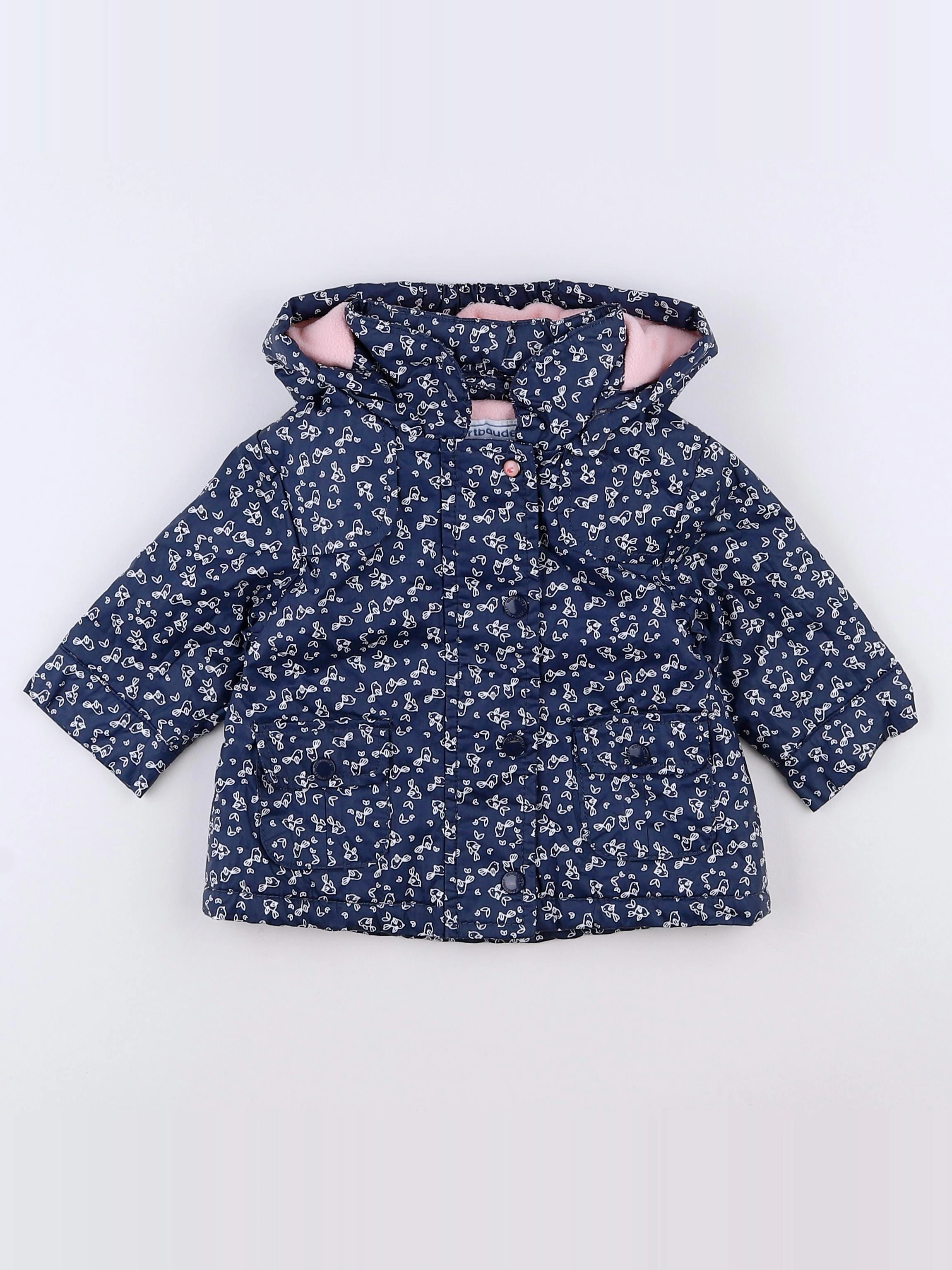 Vertbaudet - imperméable bleu - 3 mois