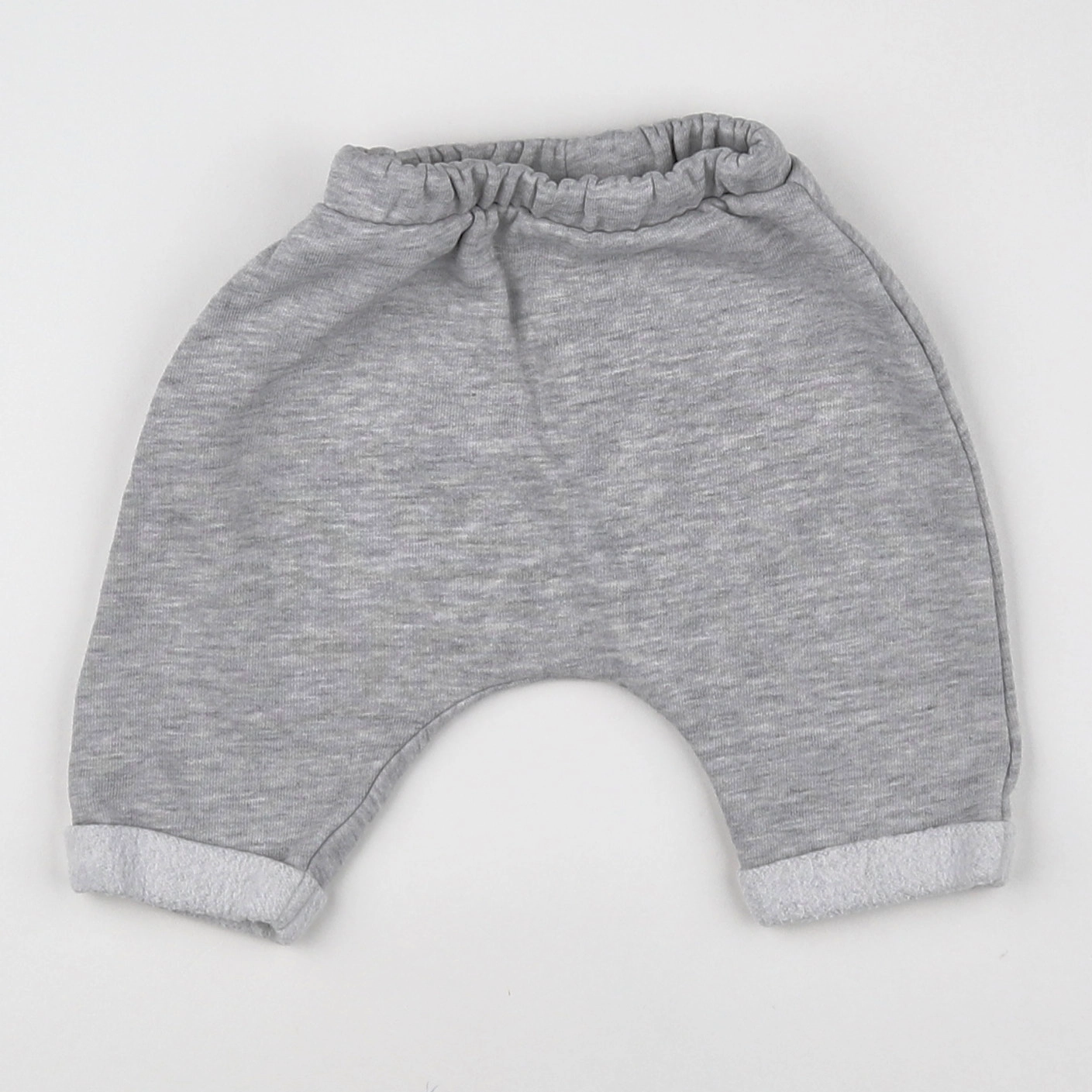 Vertbaudet - sarouel gris - 1 mois