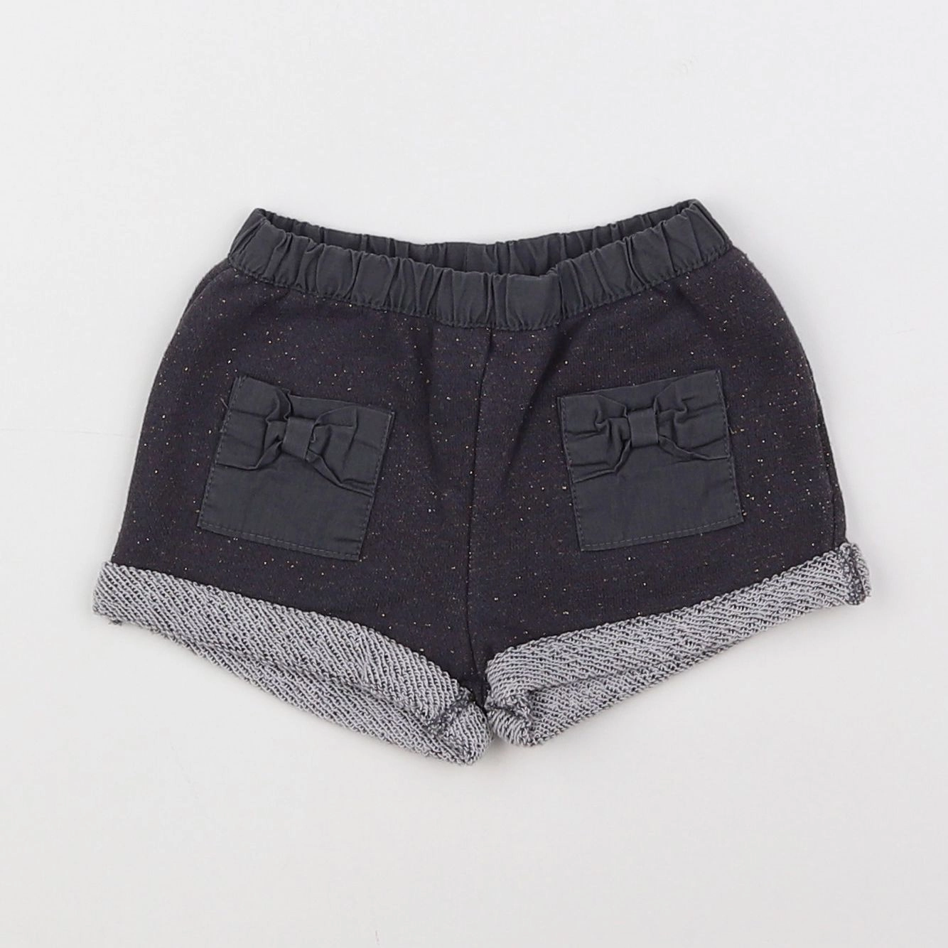 Vertbaudet - short gris - 3 mois