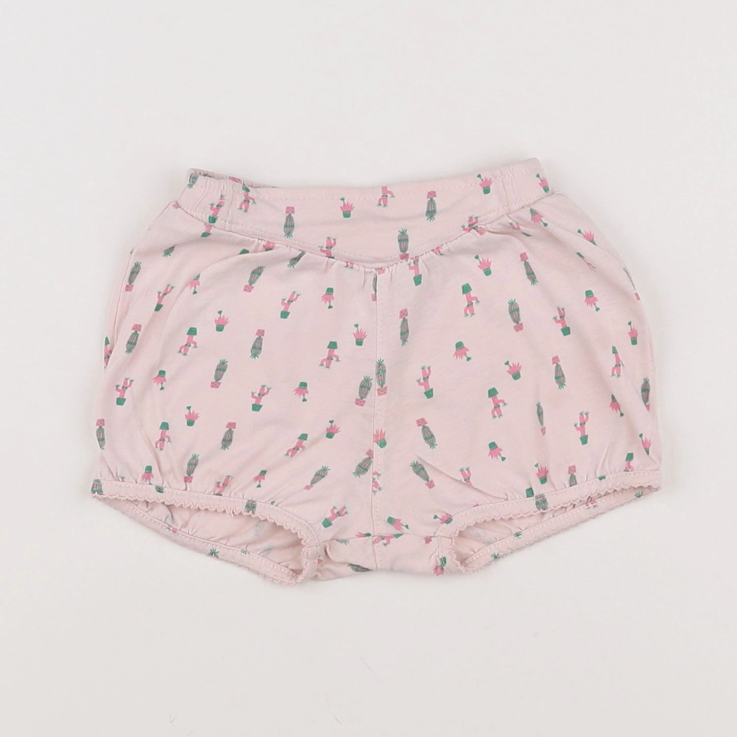 La Redoute - short rose - 9 mois