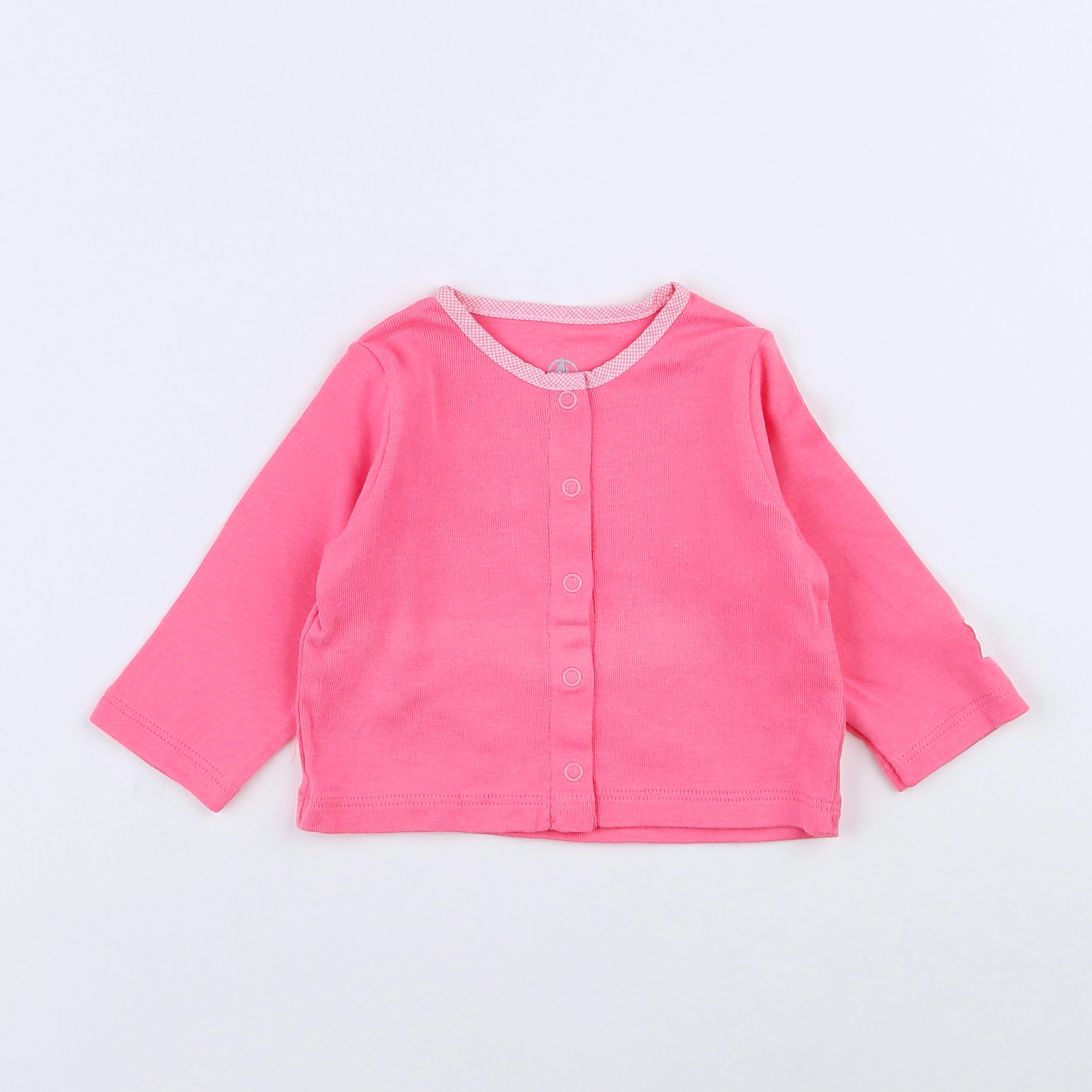 Petit Bateau - tee-shirt rose - 3 mois