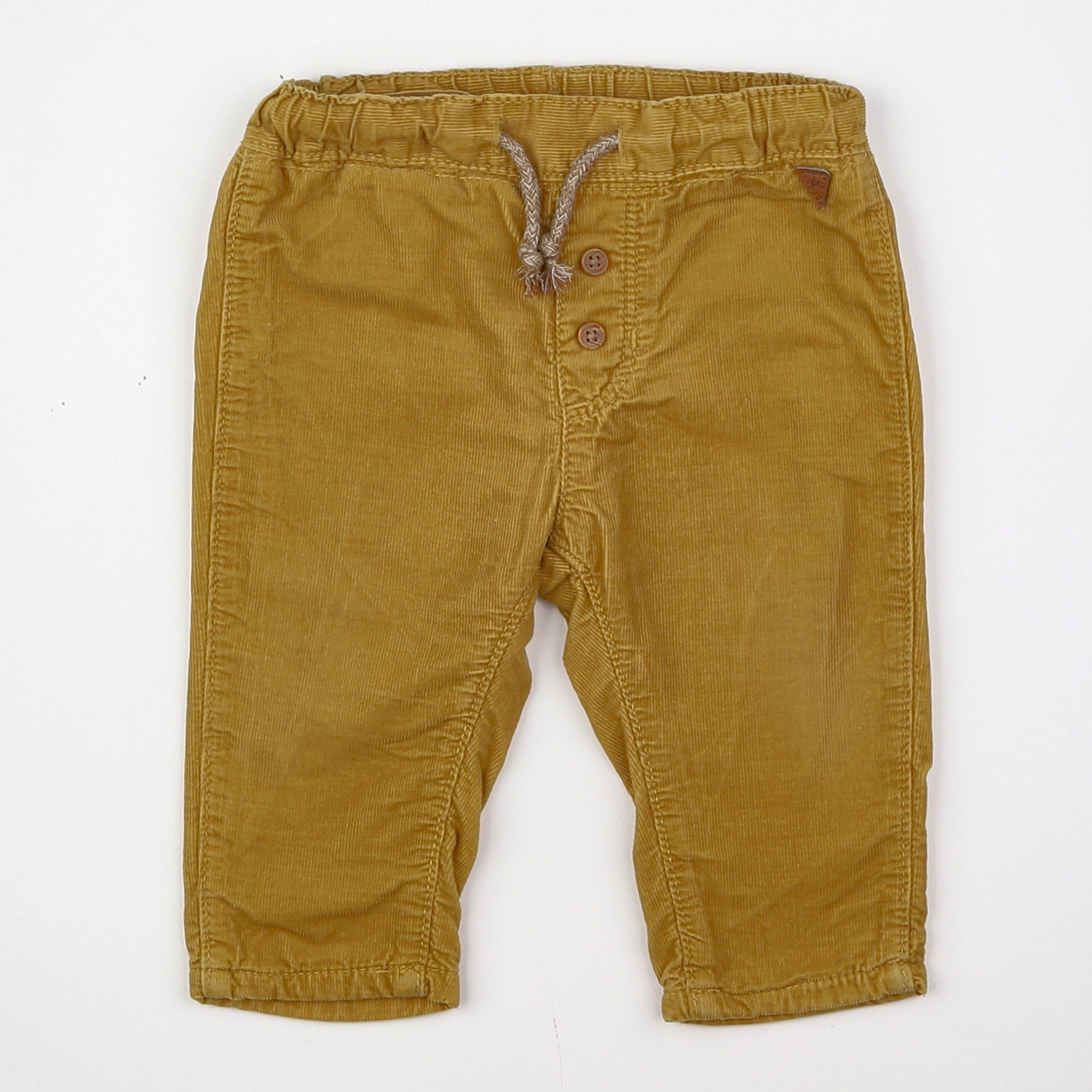 H&M - pantalon jaune - 3/6 mois