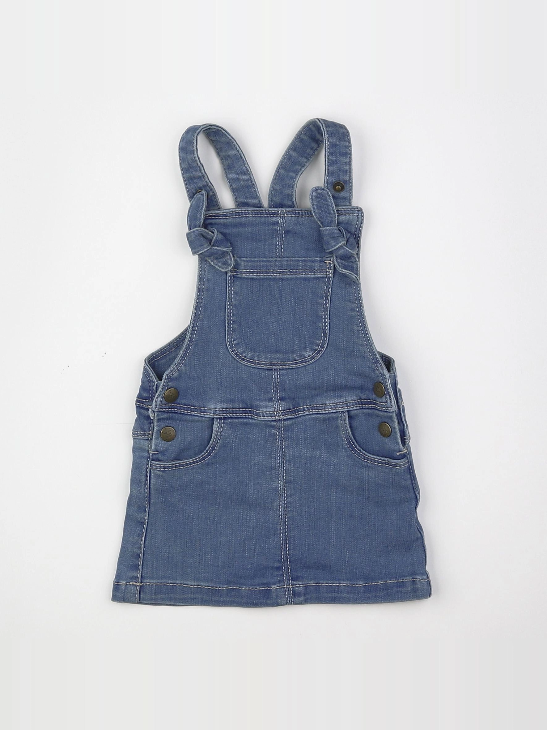 Tape à l'oeil - robe bleu - 12 mois