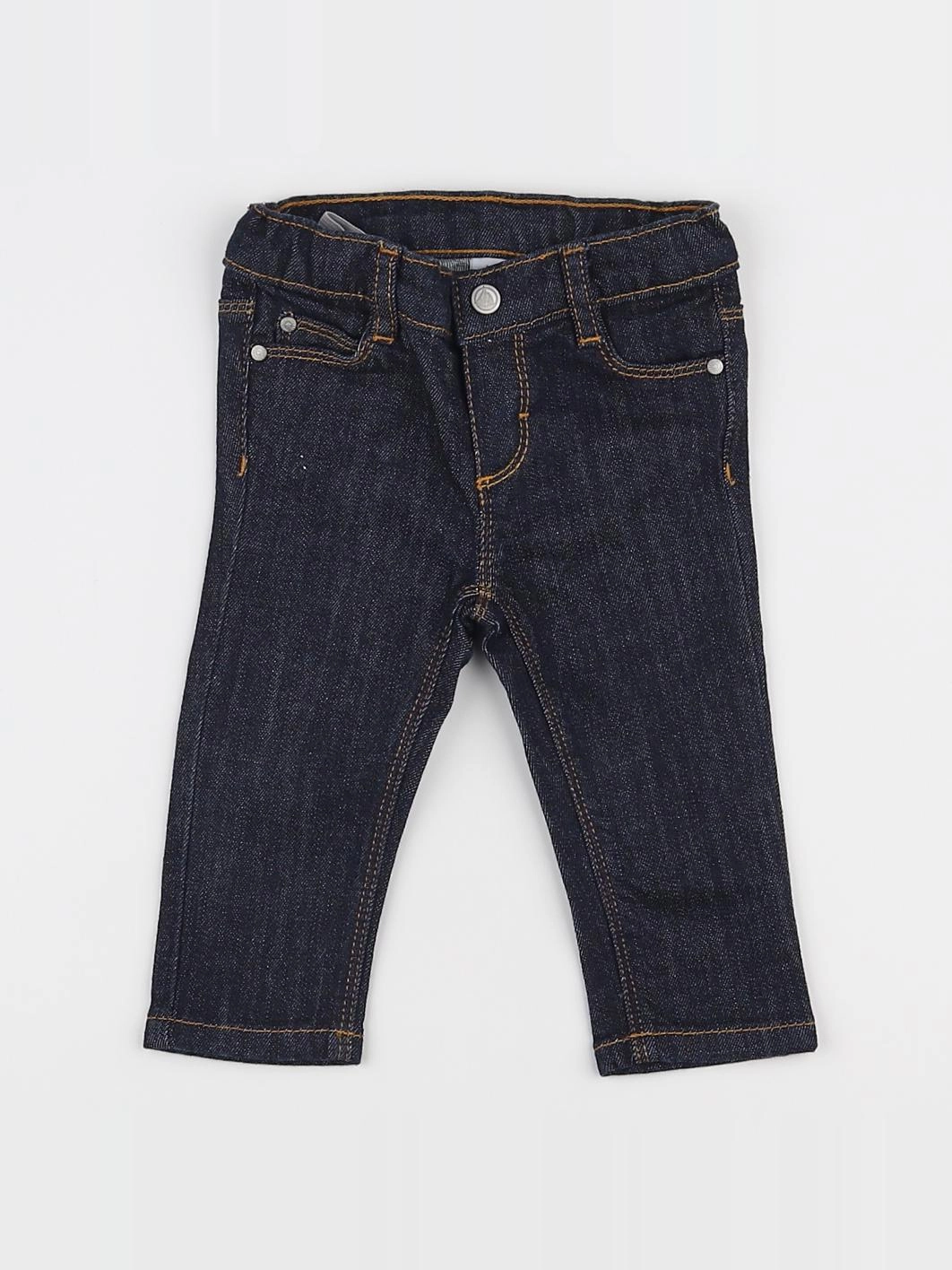 Petit Bateau - jean bleu - 6 mois