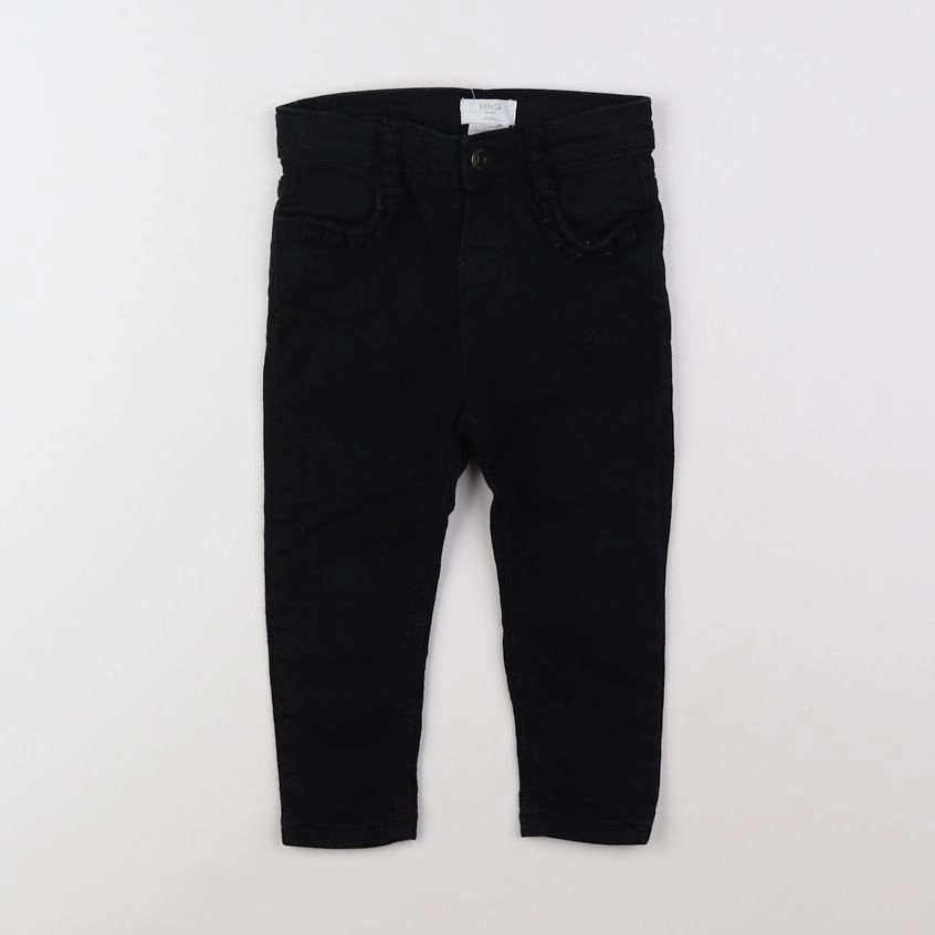 Mango - jean noir - 12/18 mois