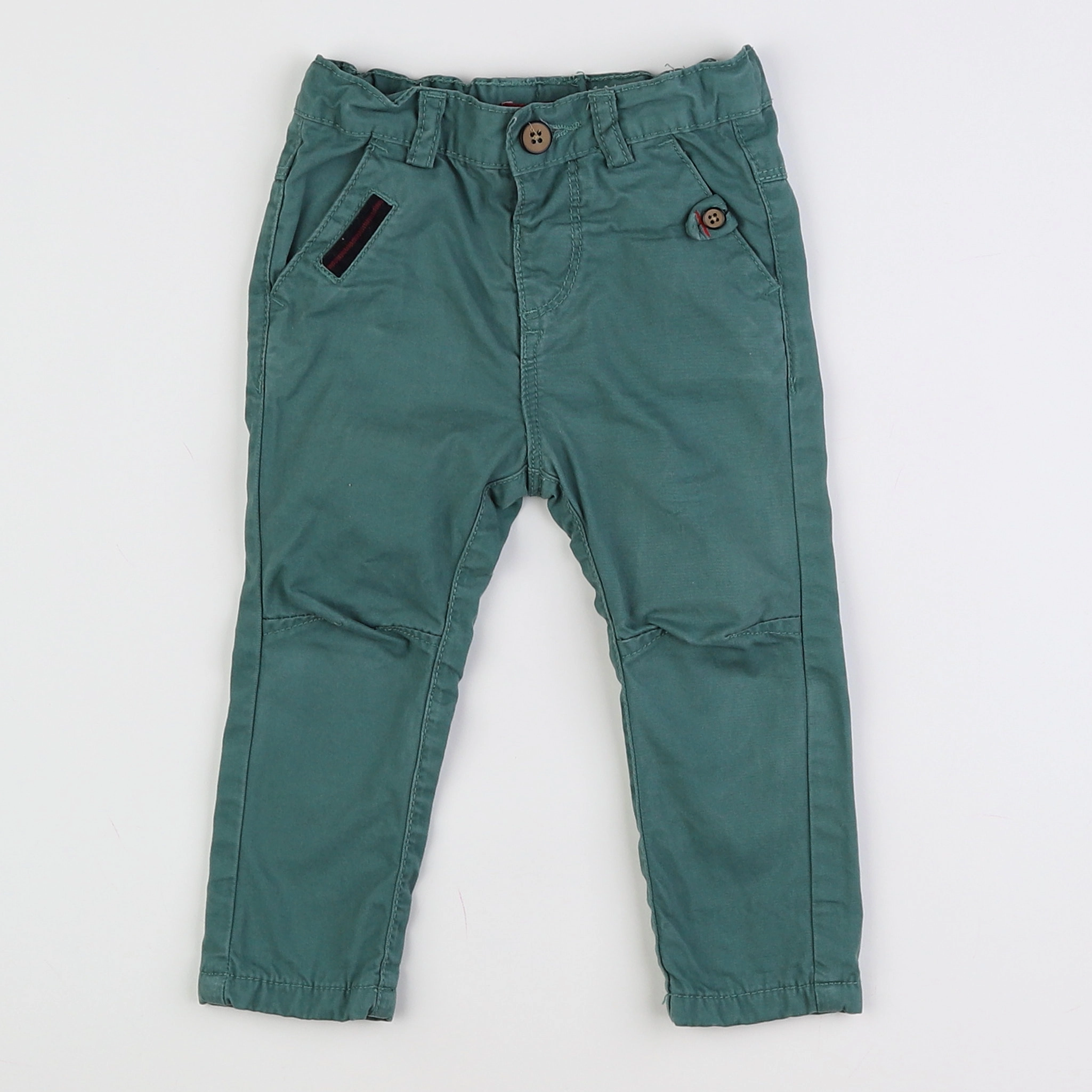 Tape à l'oeil - pantalon vert - 12 mois