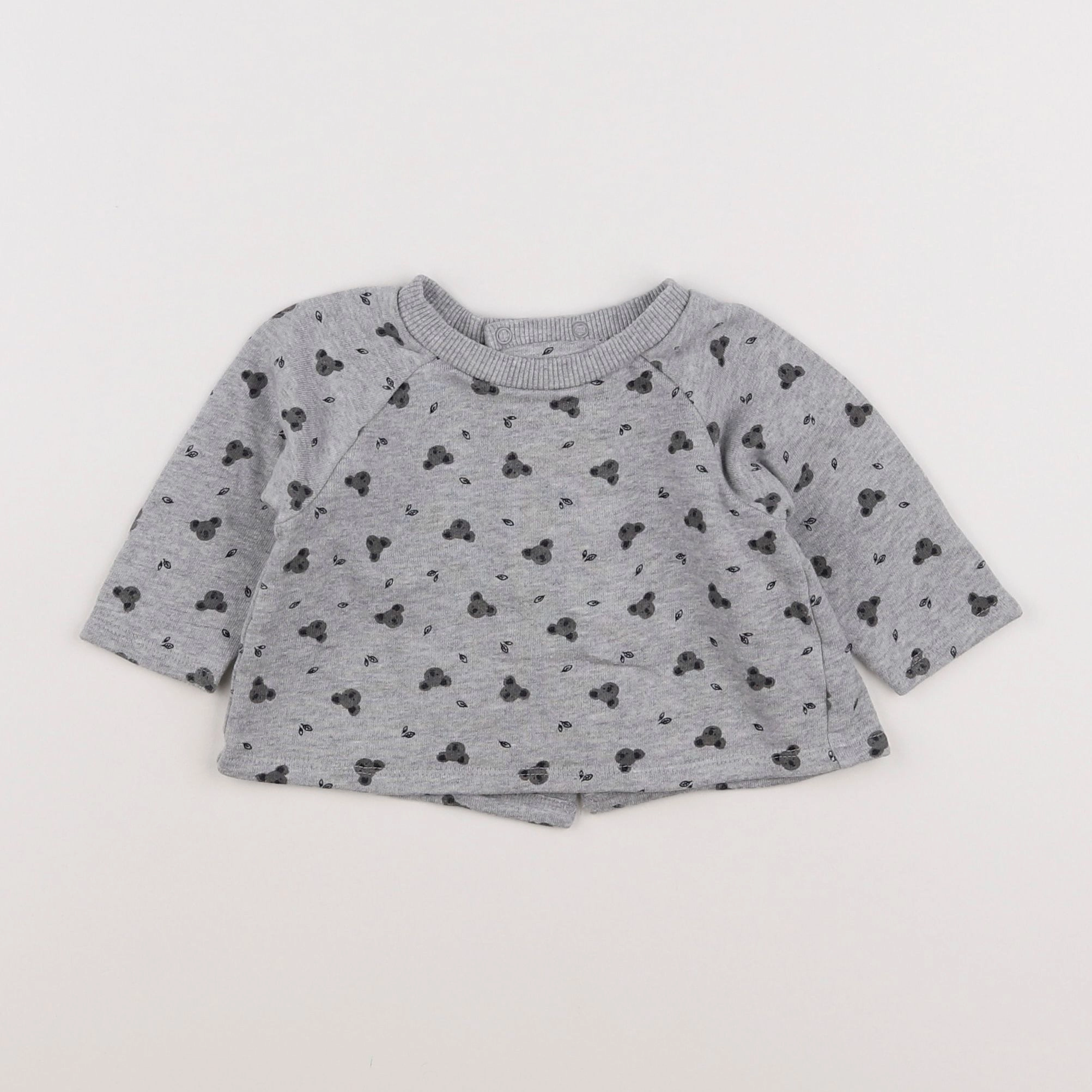 Boutchou - sweat gris - 6 mois