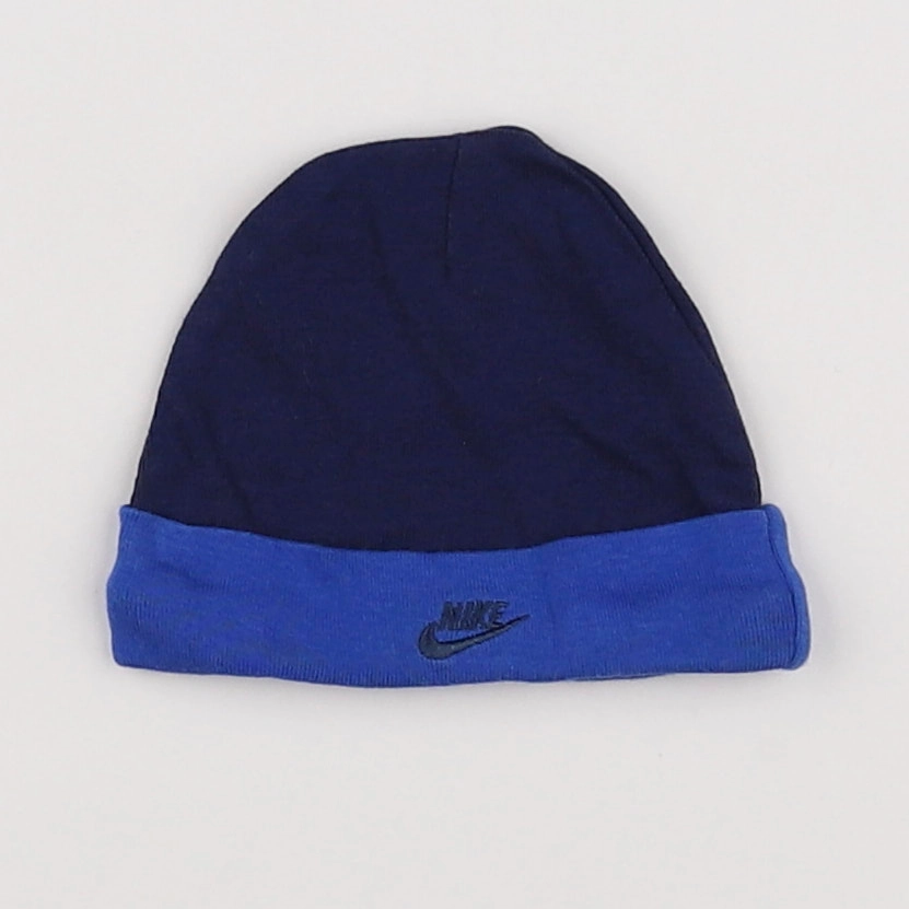 Nike - bonnet bleu - 0/6 mois