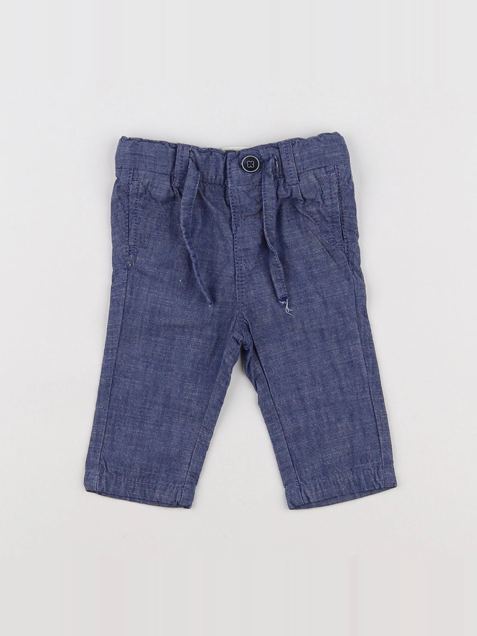 Tape à l'oeil - pantalon bleu - 3 mois
