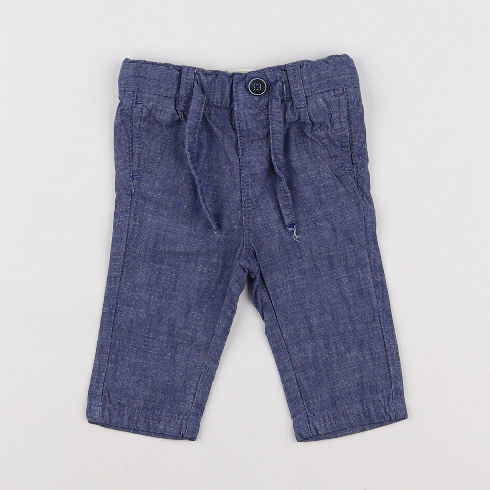 Tape à l'oeil - pantalon bleu - 3 mois