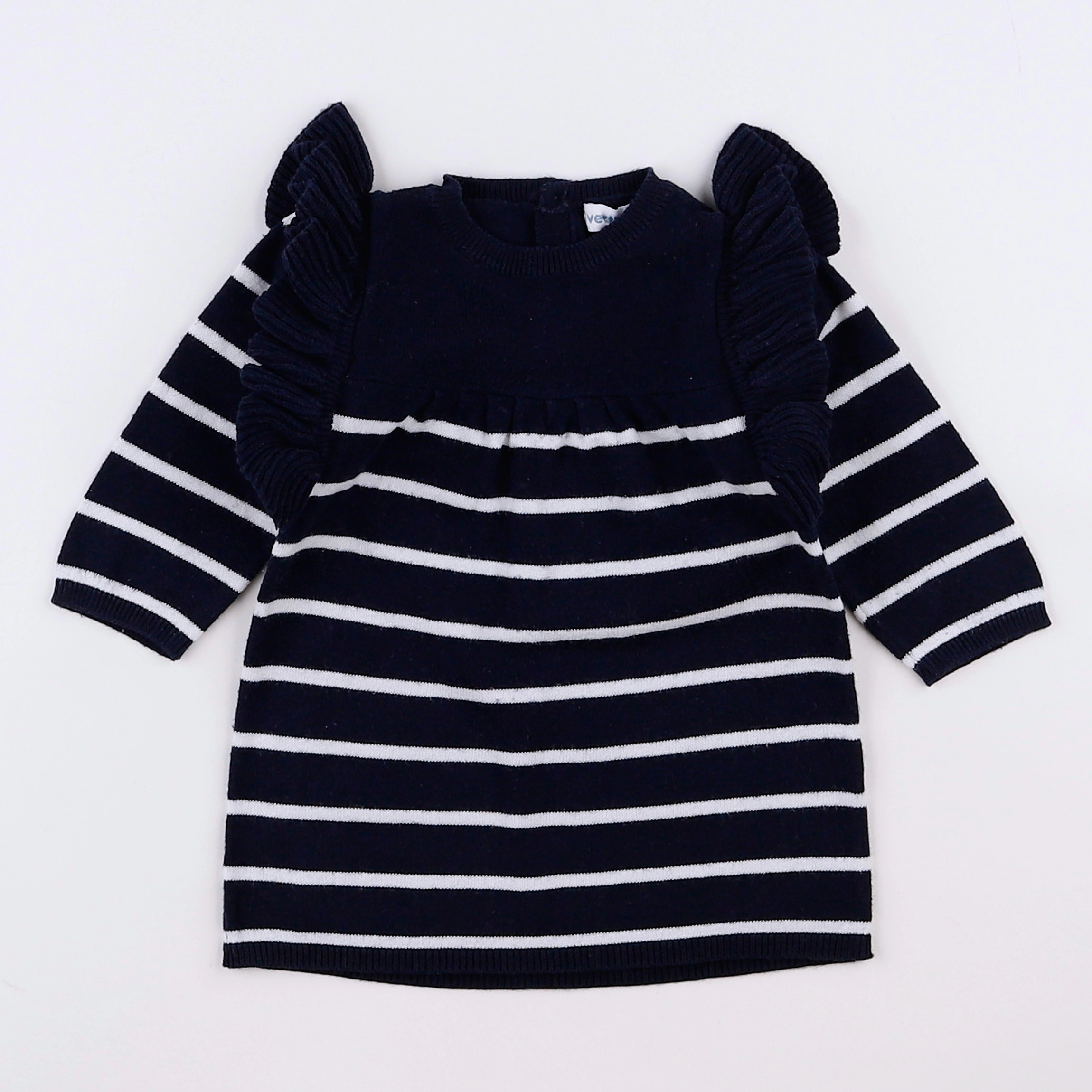 Vertbaudet - robe bleu - 3 mois