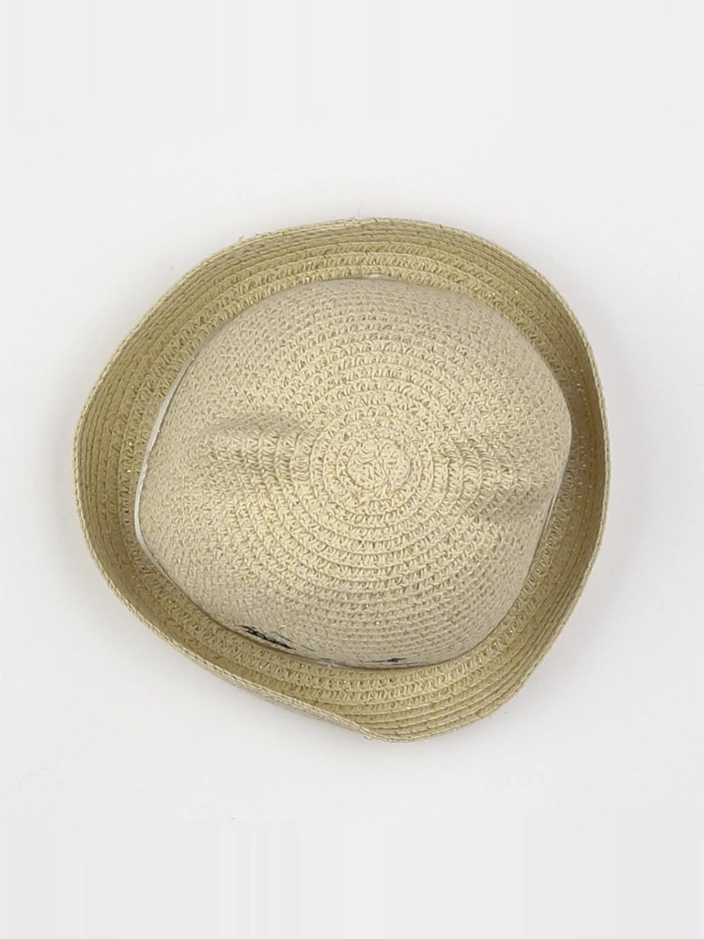 Vertbaudet - chapeau beige (état neuf) - 3/6 mois