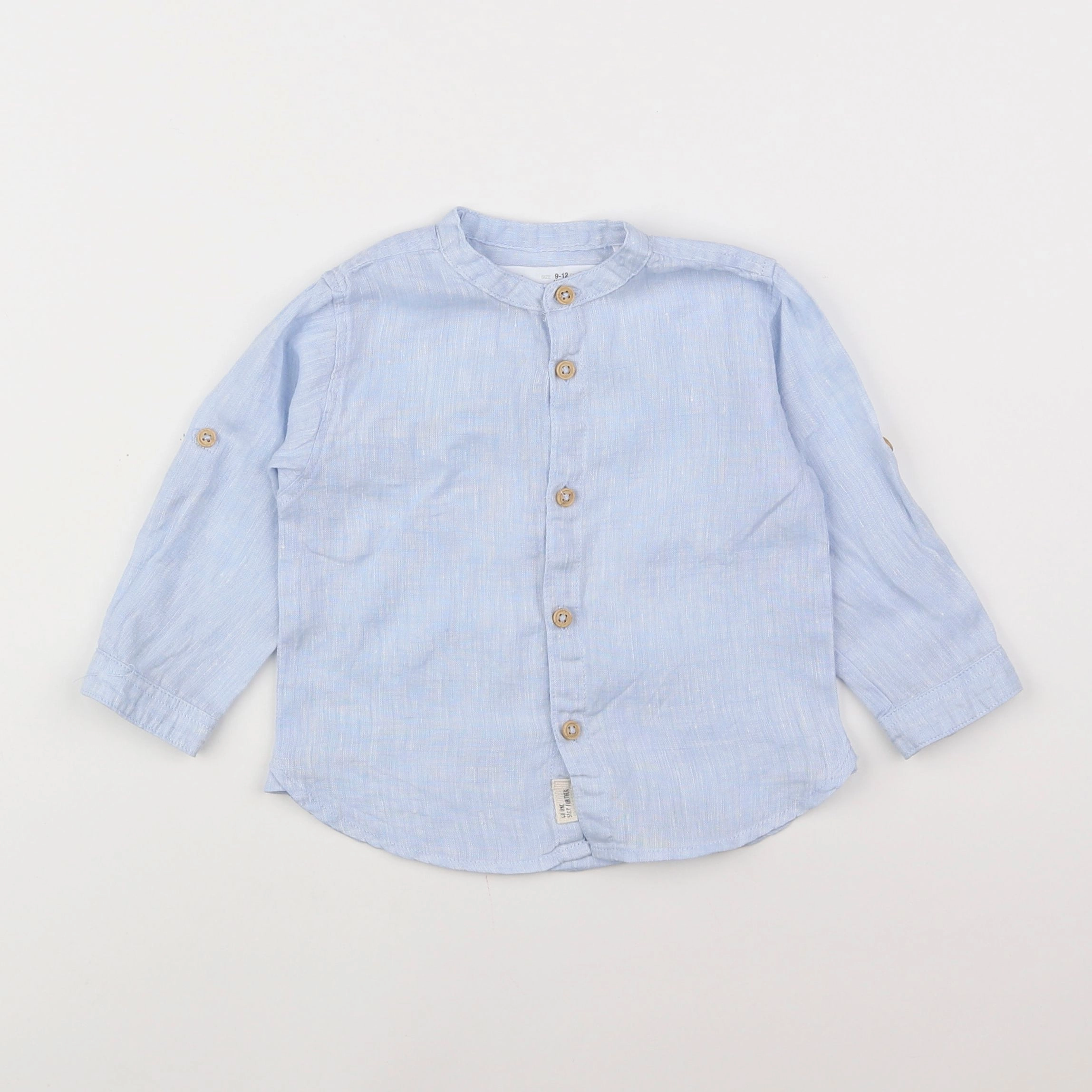 Zara - chemise bleu - 9/12 mois