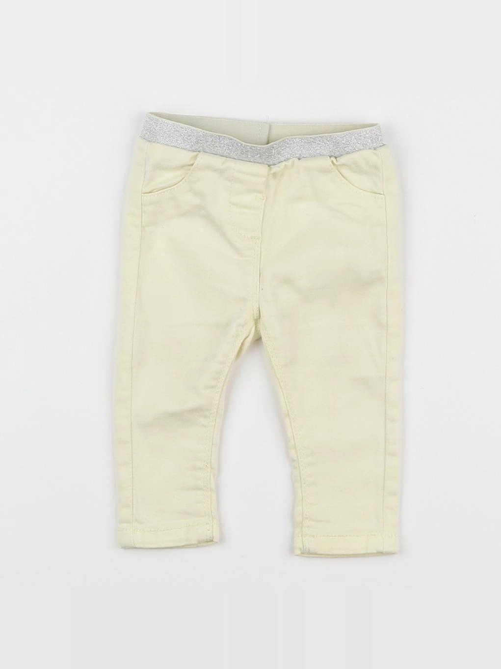 Tape à l'oeil - jegging jaune - 6 mois