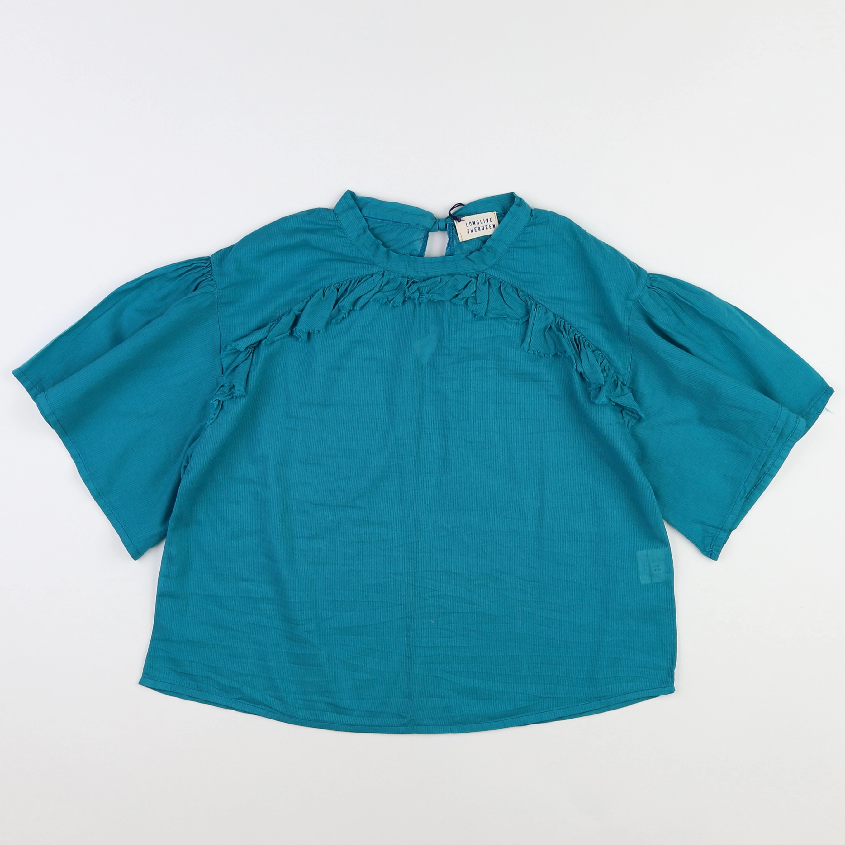 Longlivethequeen  - blouse bleu (neuf) - 12 ans